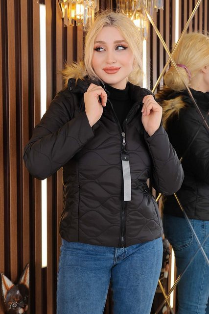 MODAMİHRAM Winterjacke Kurze gesteppte Pufferjacke günstig online kaufen