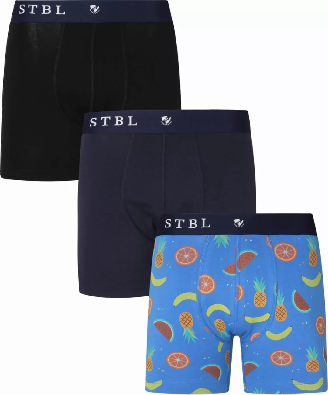 Suitable Boxershorts 3er-Pack Frucht - Größe M günstig online kaufen