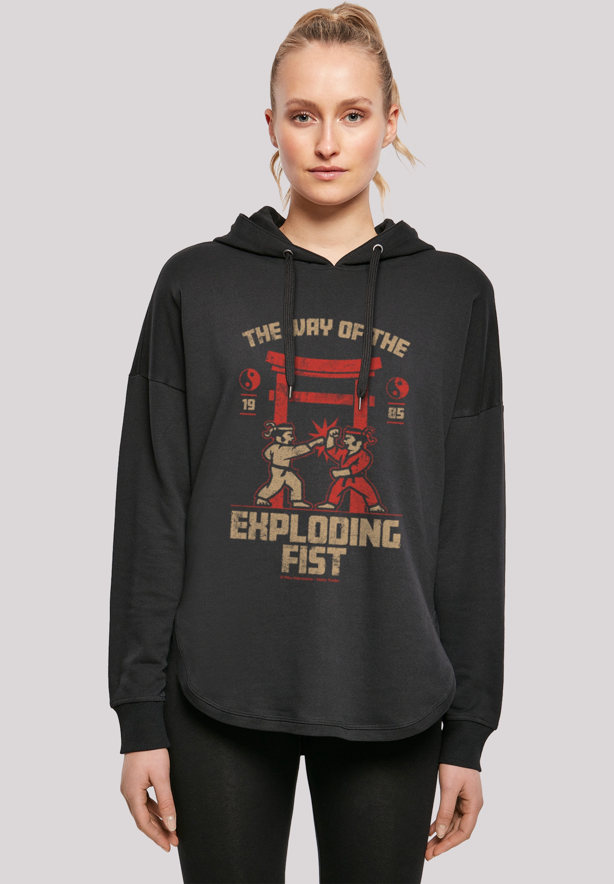 F4NT4STIC Kapuzenpullover "Retro Gaming The Way of the Exploding Fist", Pri günstig online kaufen