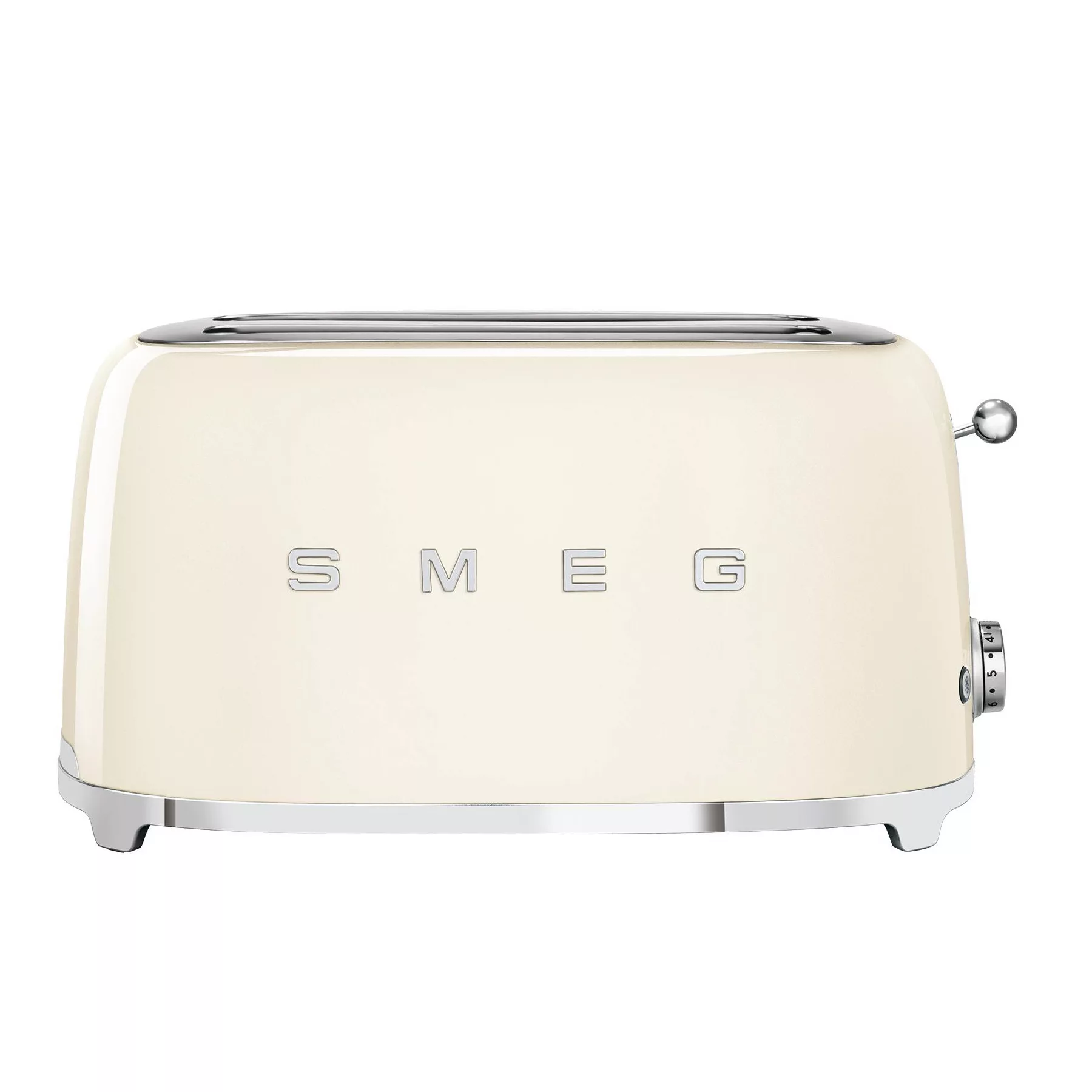 Smeg - TSF02 4-Scheiben Toaster - creme/lackiert/BxHxT 41x20,8x21,5cm/6 Rös günstig online kaufen