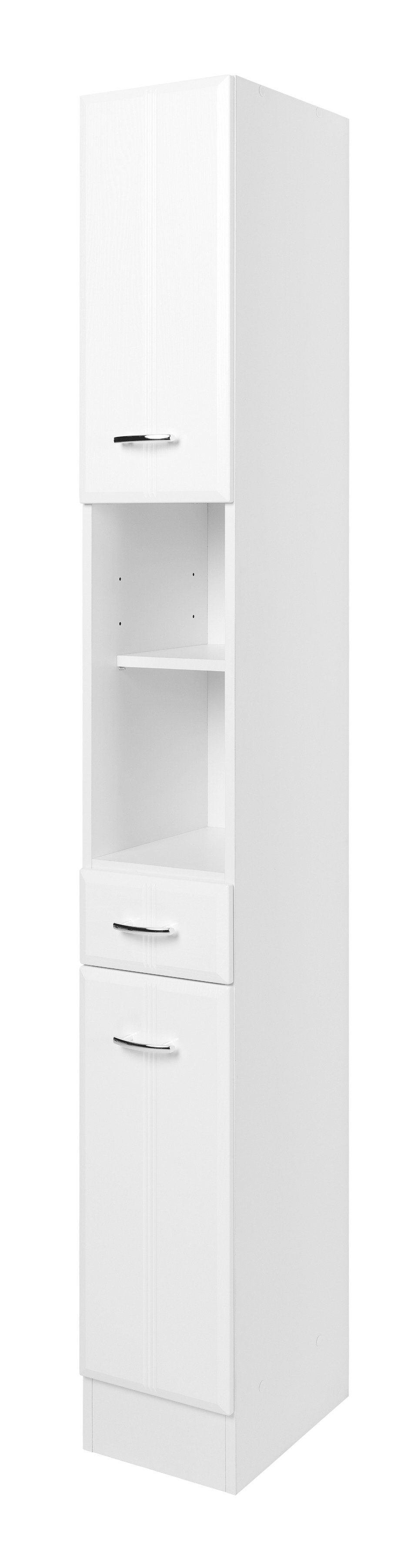 welltime Hochschrank "Rallye", Breite 25 cm, mit wechselbarem Türanschlag günstig online kaufen