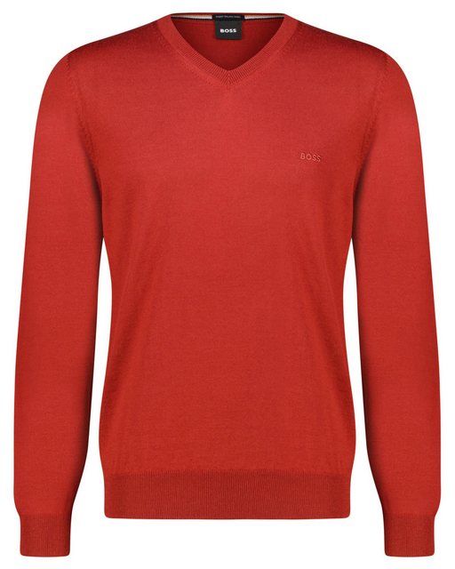 BOSS Strickpullover Herren Strickpullover aus Schurwolle BARAM_L (1-tlg) günstig online kaufen