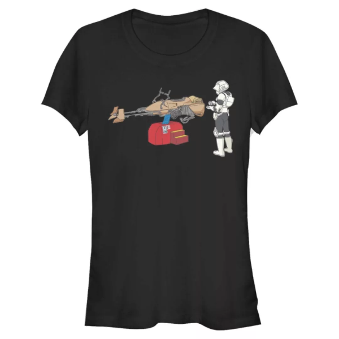 Star Wars - Stormtrooper Trooper Ride - Frauen T-Shirt günstig online kaufen