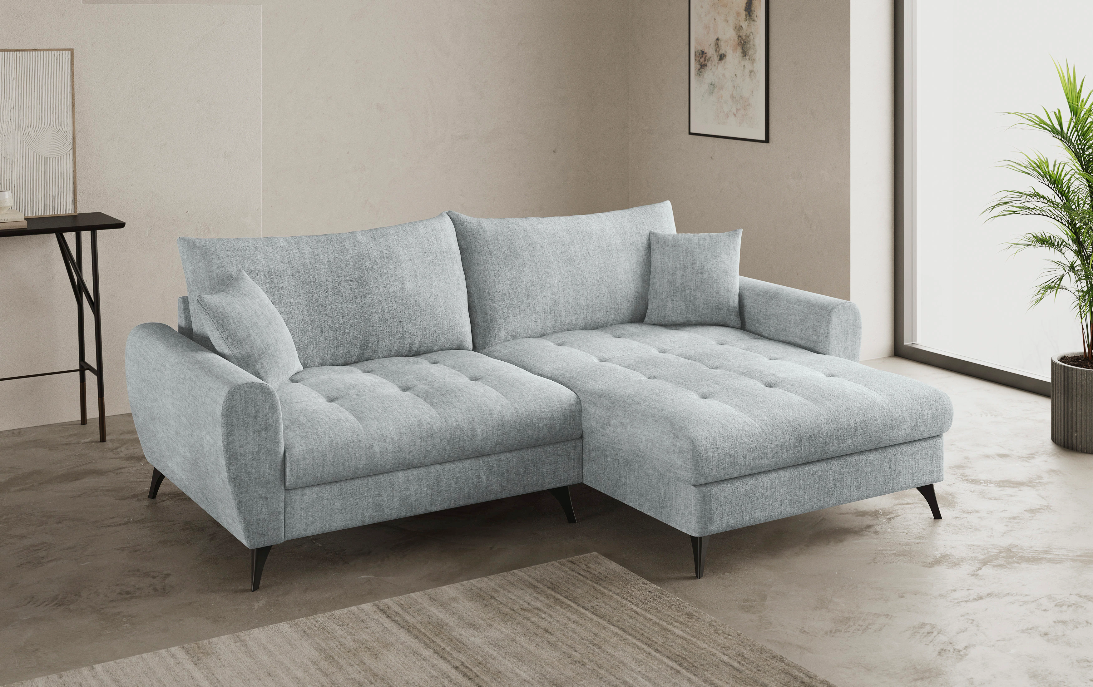 Mr. Couch Ecksofa "Blackburn II, L-Form", Mit Kaltschaumpolsterung bis 140 günstig online kaufen