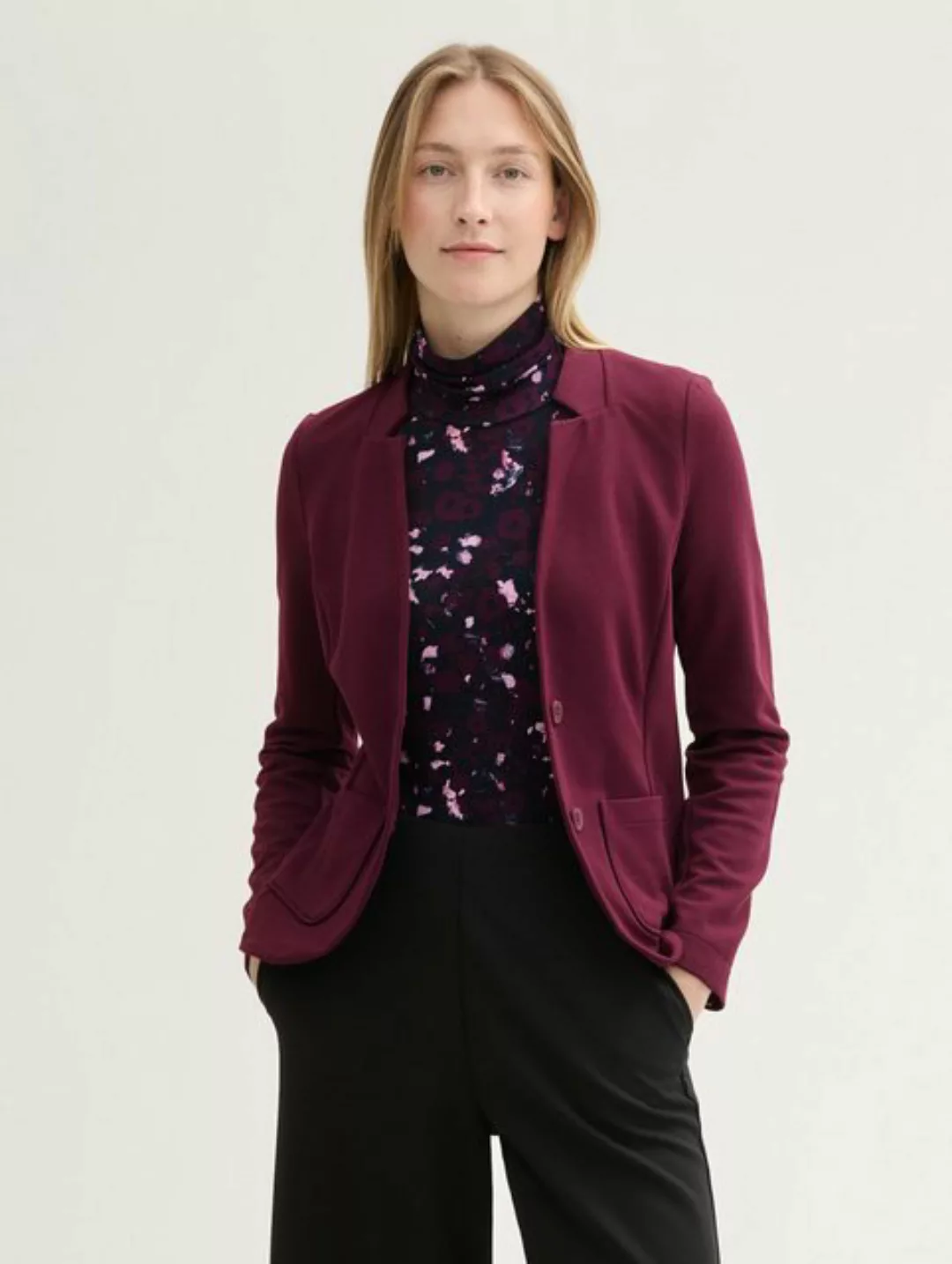 TOM TAILOR Jackenblazer Blazer mit Ottoman Struktur günstig online kaufen