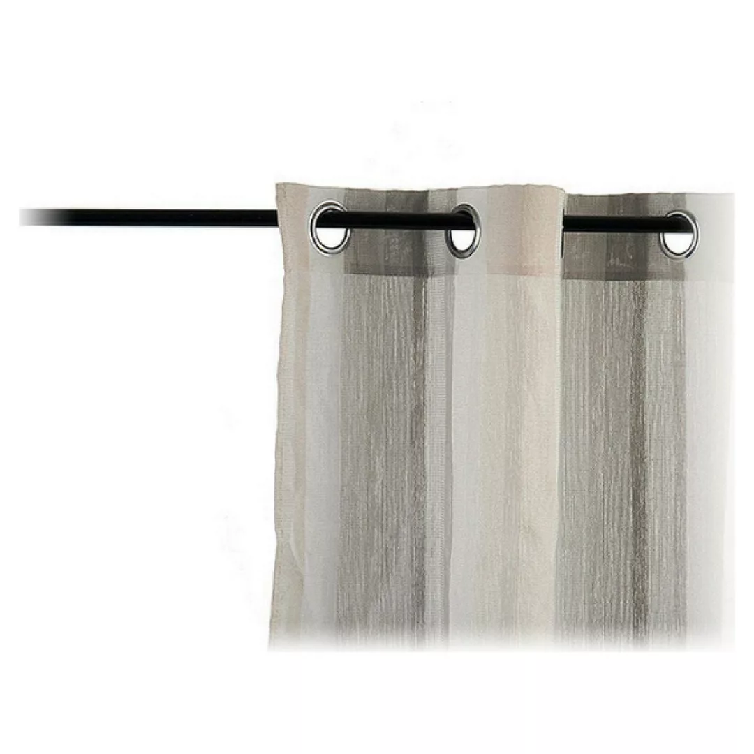 Vorhänge Beige Polyester (260 X 1 X 140 Cm) günstig online kaufen