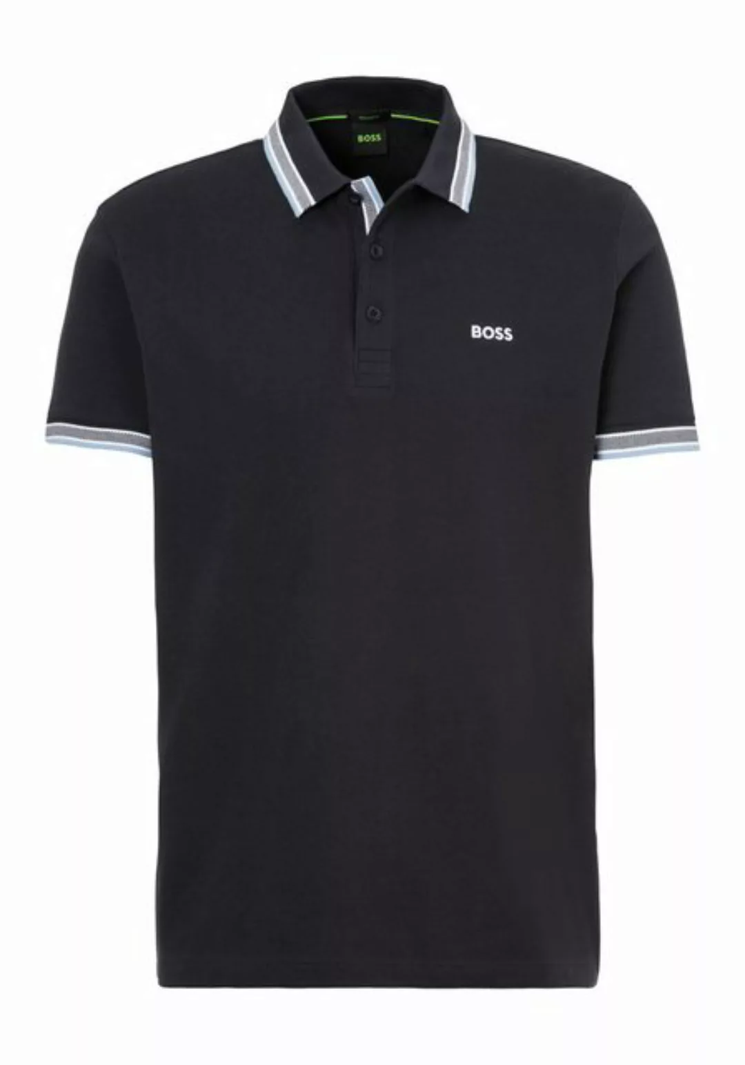 BOSS GREEN Poloshirt Paddy mit kontrastfarbenen Streifen am Kragen günstig online kaufen