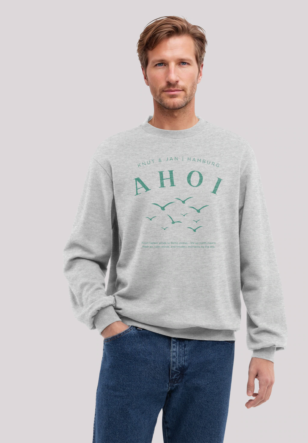 F4NT4STIC Sweatshirt "Ahoi Möwe Knut und Jan", Osteee Kollektion, Urlaub, A günstig online kaufen