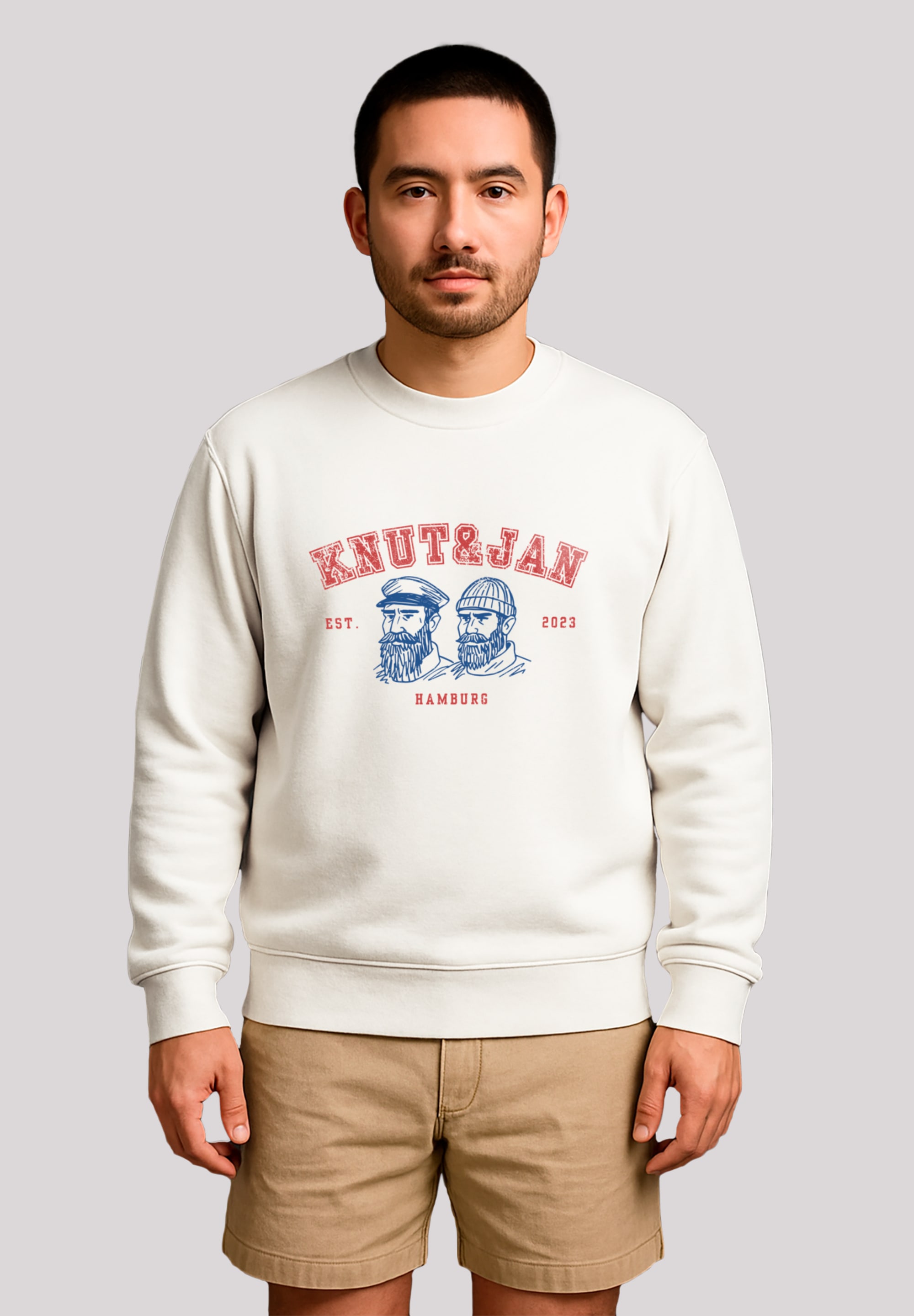 F4NT4STIC Sweatshirt "Knut & Jan Hamburg Vintage Seemänner", Premium Qualit günstig online kaufen
