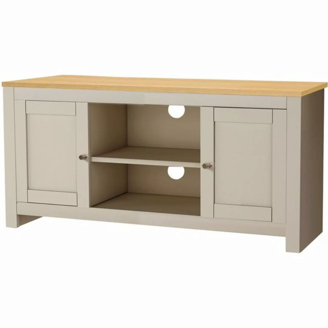 freiraum TV-Schrank Helmer in Natur - 120x58x39cm (BxHxT) günstig online kaufen