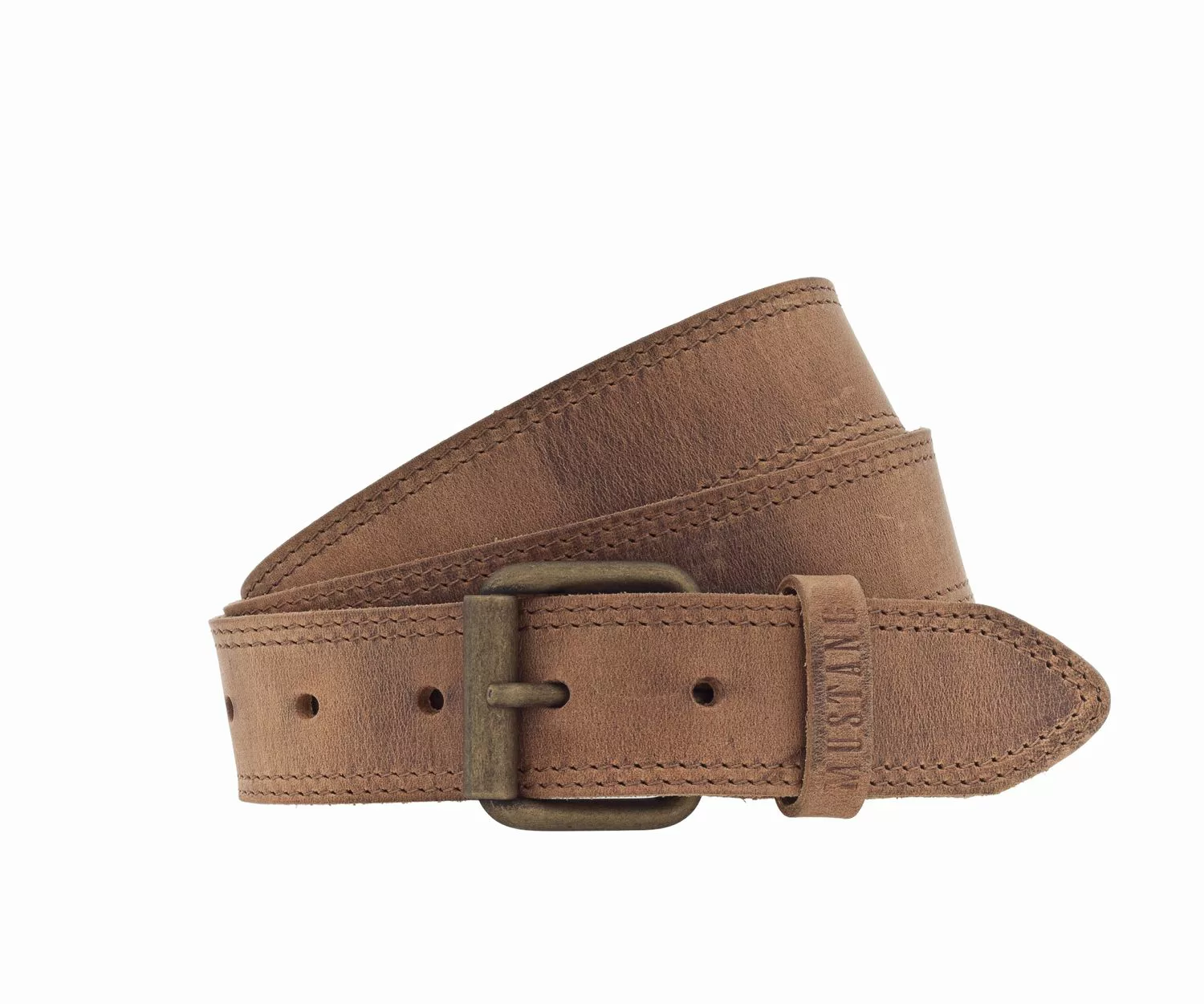 Mustang Herren Ledergürtel MG2077L12 35mm Gürtelbreite günstig online kaufen