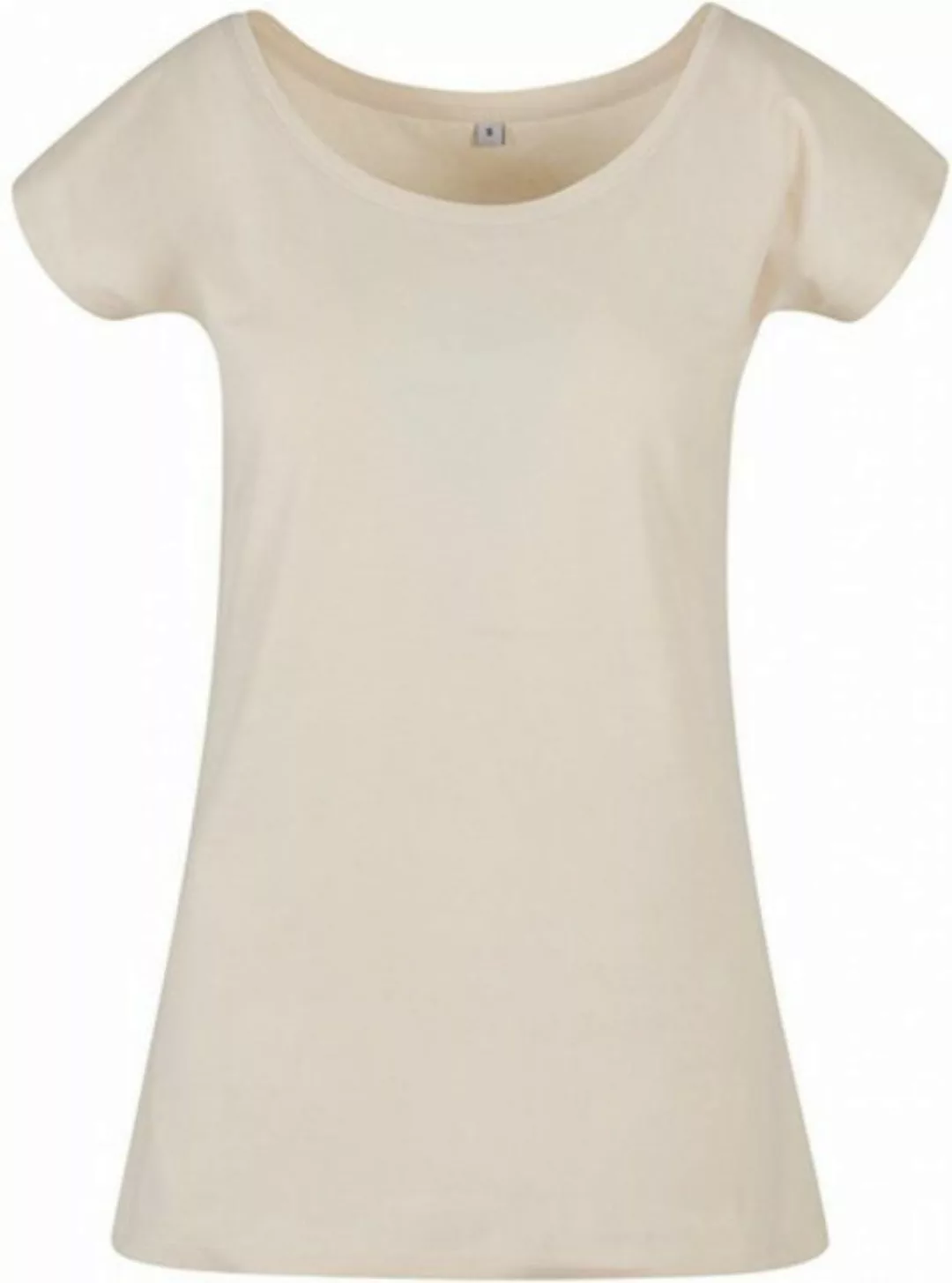 Build Your Brand Rundhalsshirt Ladies´ Wide Neck Tee Rundhalsausschnitt günstig online kaufen