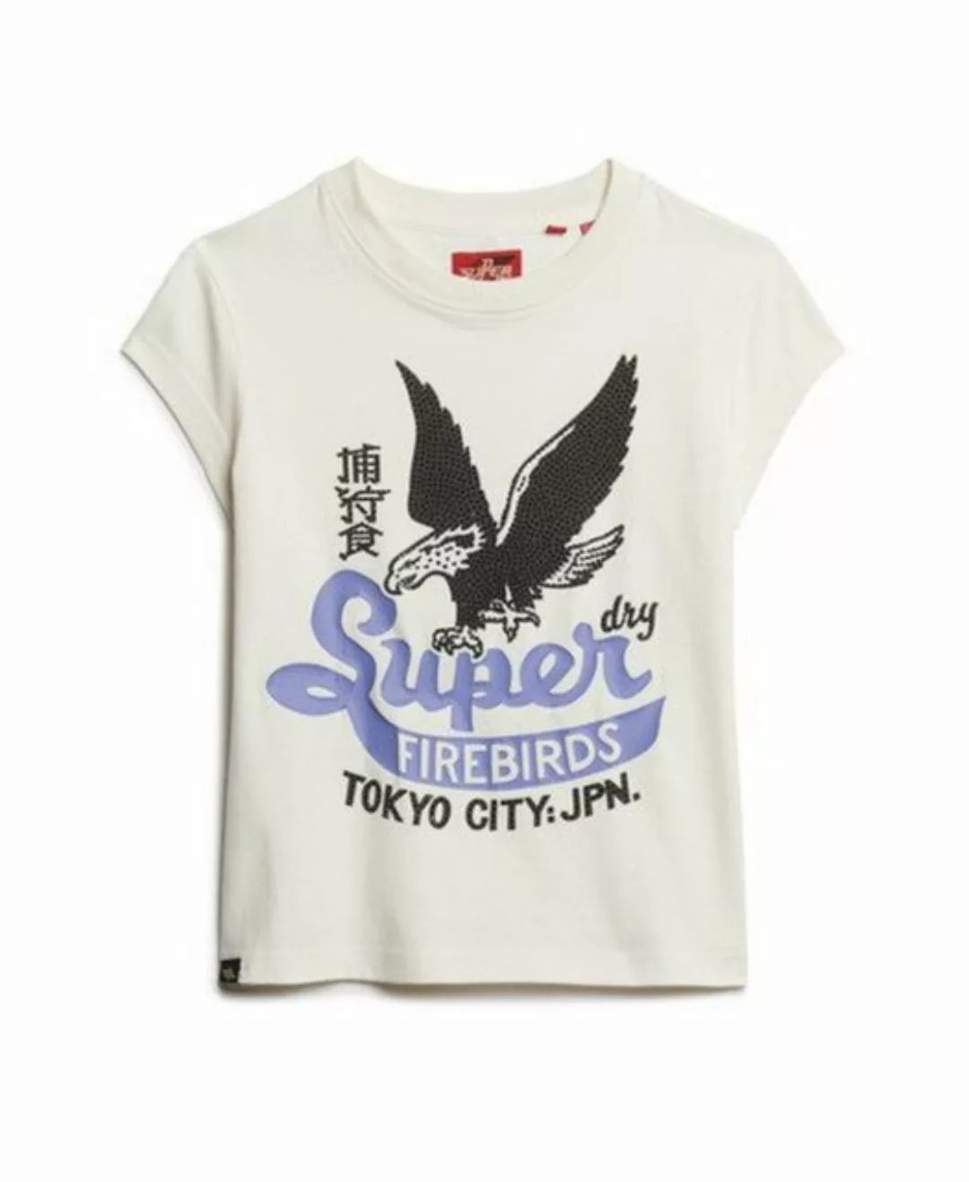 Superdry T-Shirt (1-tlg) Ziersteine günstig online kaufen