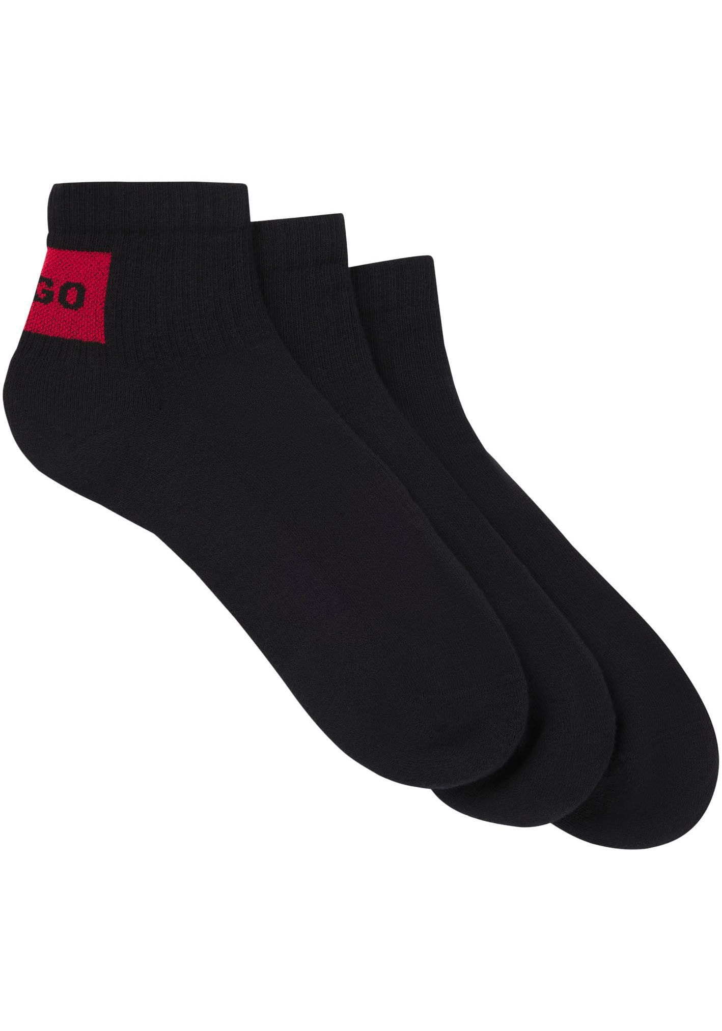 HUGO Freizeitsocken (Packung, 3-Paar, 3er) mit günstig online kaufen