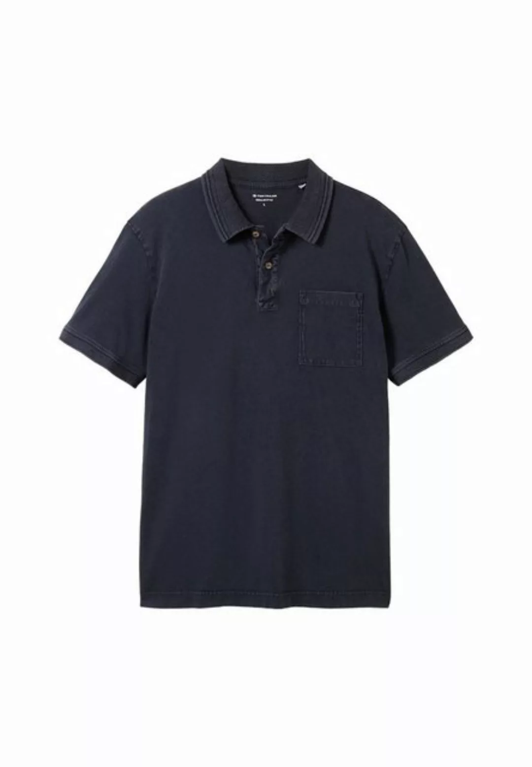 TOM TAILOR Poloshirt Poloshirt Kurzarmshirt mit Polokragen (1-tlg) günstig online kaufen