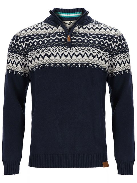 tomBrook Troyer Herren Strickpullover mit Norweger-Muster - Pullover mit Tr günstig online kaufen