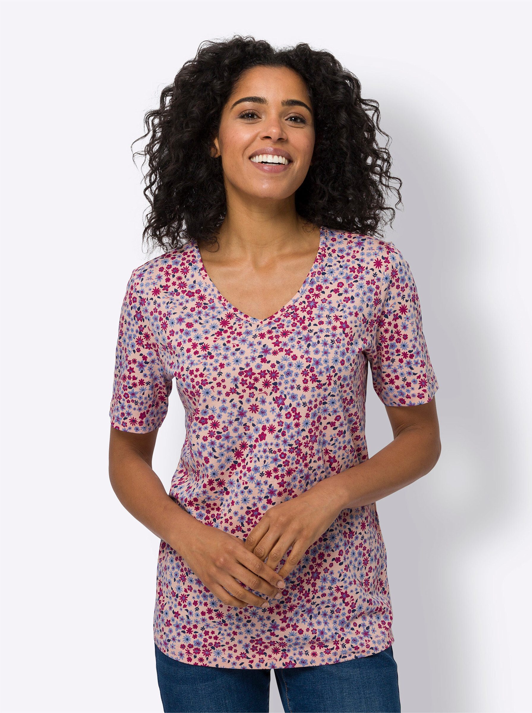 Classic Basics V-Shirt "V-Shirt", (1 tlg.) günstig online kaufen