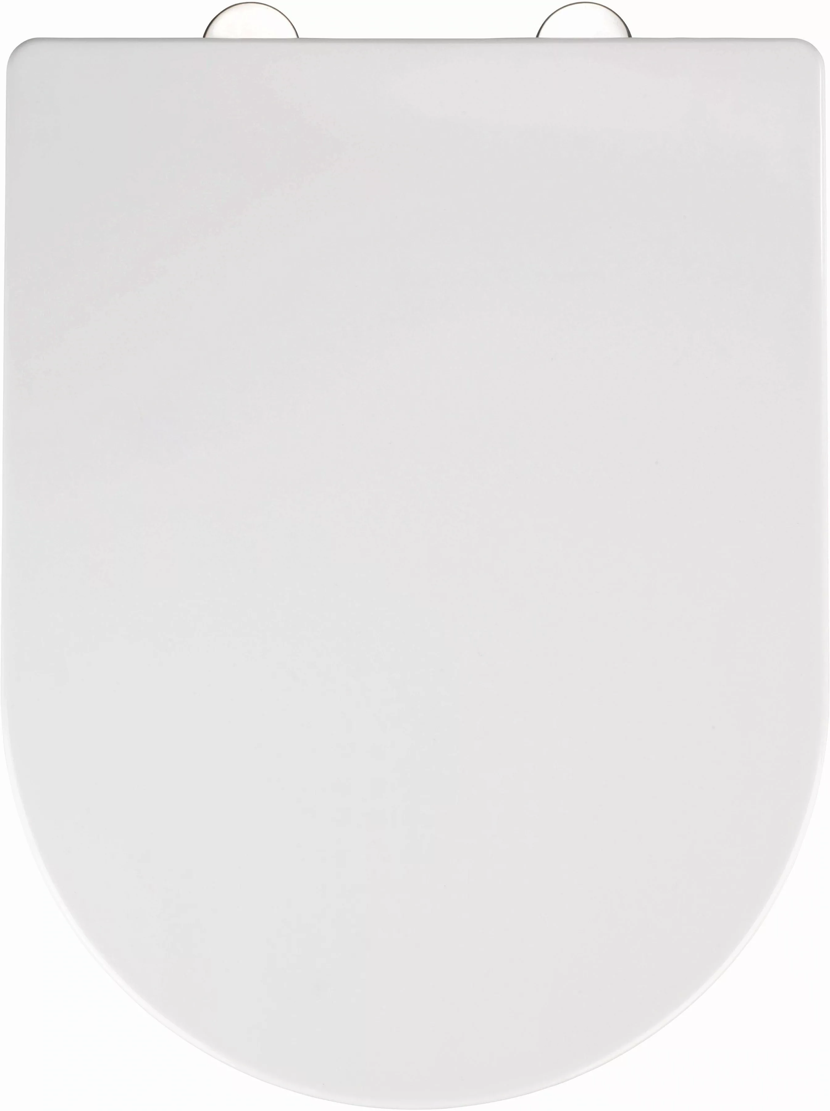 Wenko Premium WC-Sitz Calla Thermoplast mit Absenkautomatik Weiß günstig online kaufen