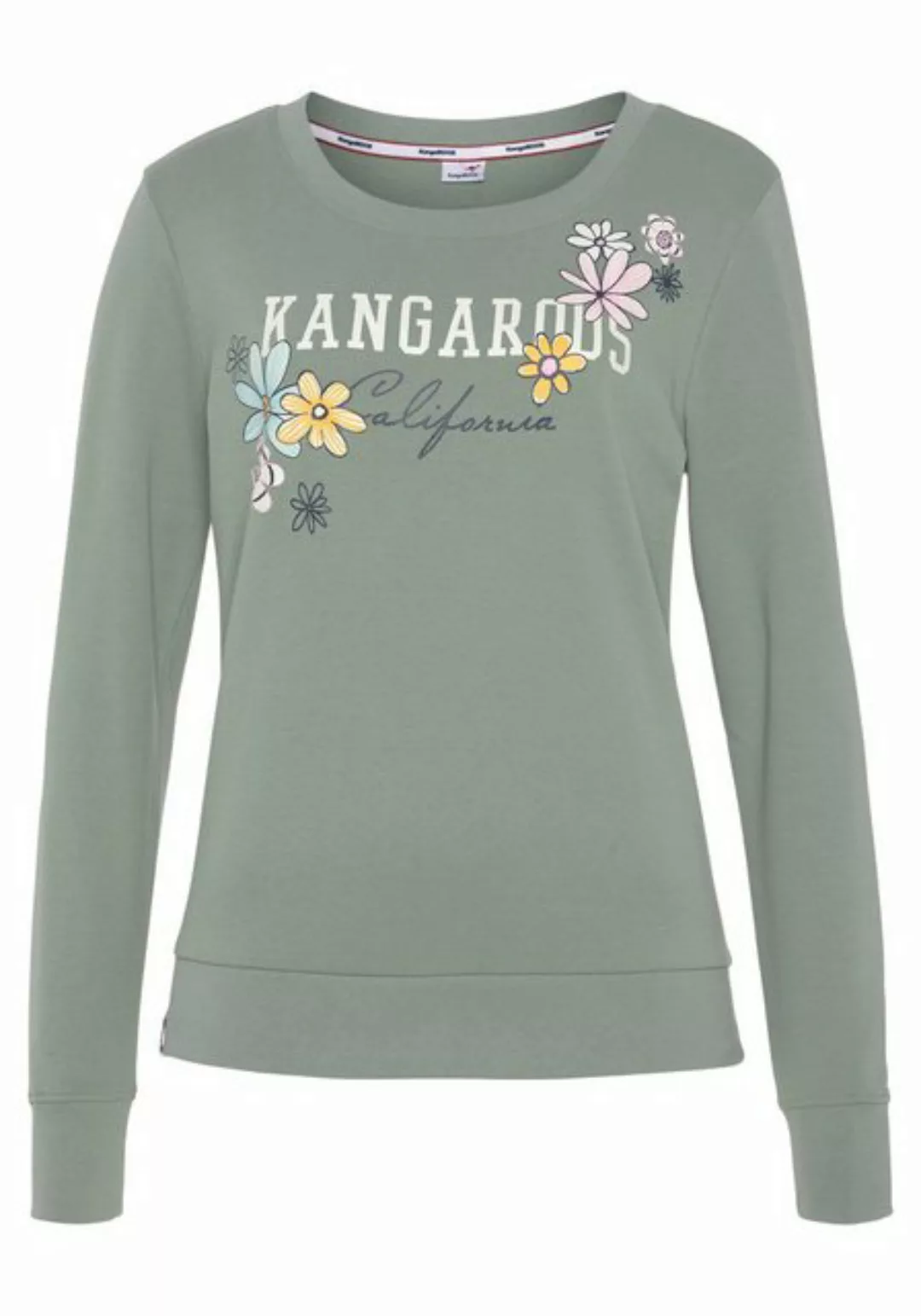 KangaROOS Sweatshirt mit großem Label Print - NEUE-KOLLEKTION günstig online kaufen