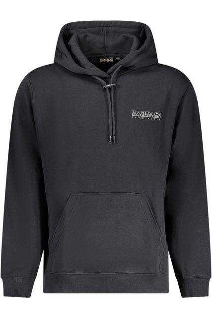 Napapijri Sweatshirt Schwarzes Herren Kapuzen-Sweatshirt ohne günstig online kaufen