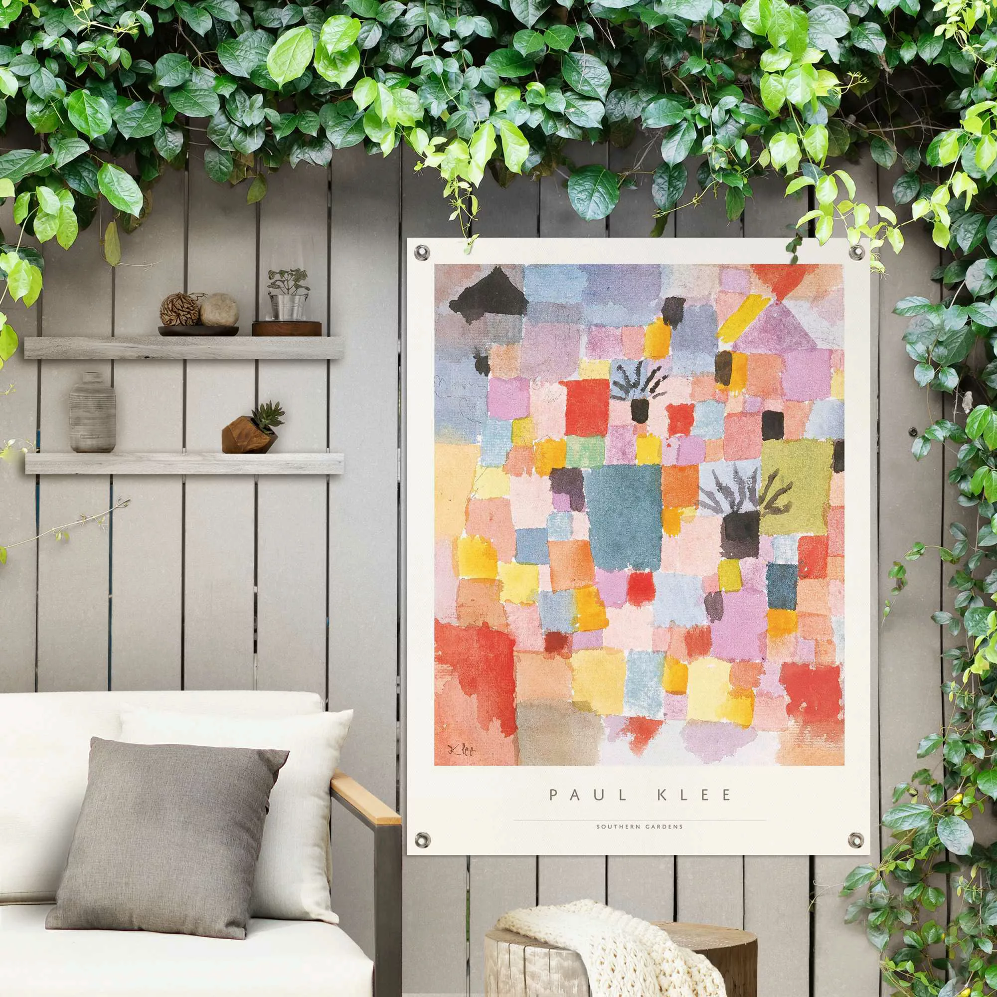 Reinders! Poster »Paul Klee II«, Outdoor für Garten oder Balkon günstig online kaufen