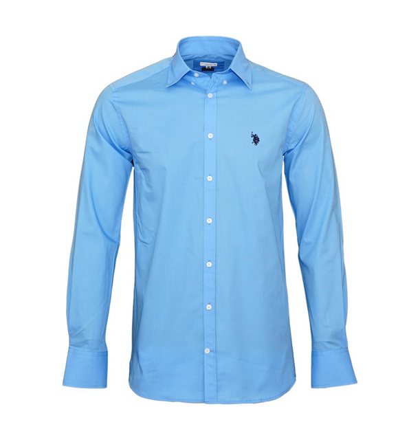 U.S. Polo Assn Langarmhemd Hemd Freizeithemd Poplin Shirt (1-tlg) günstig online kaufen