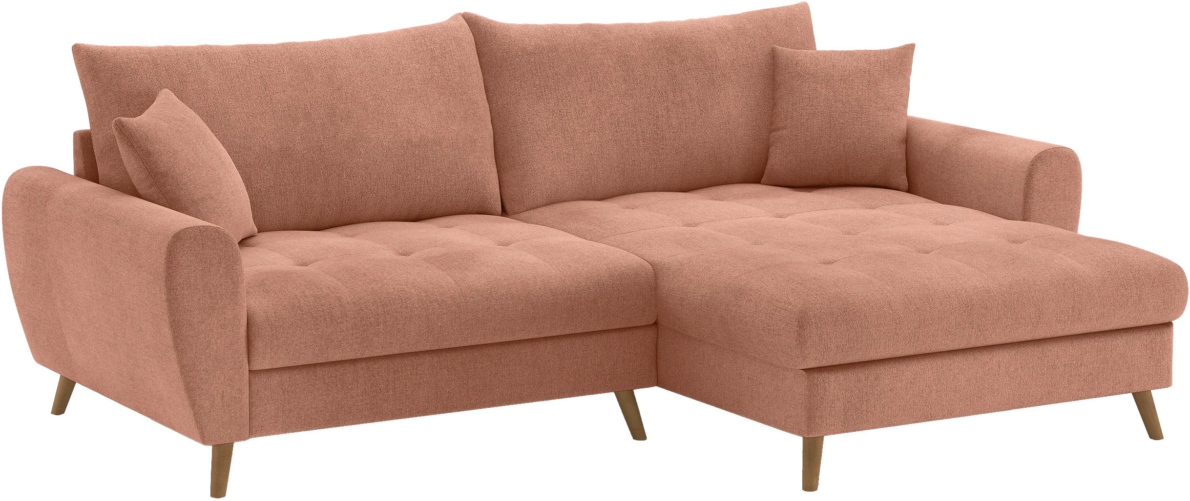 Mr. Couch Ecksofa "Blackburn II, L-Form", Mit Kaltschaumpolsterung bis 140 günstig online kaufen