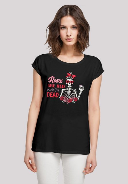 F4NT4STIC T-Shirt "Anti Valentinstag Roses are red", Premium Qualität günstig online kaufen