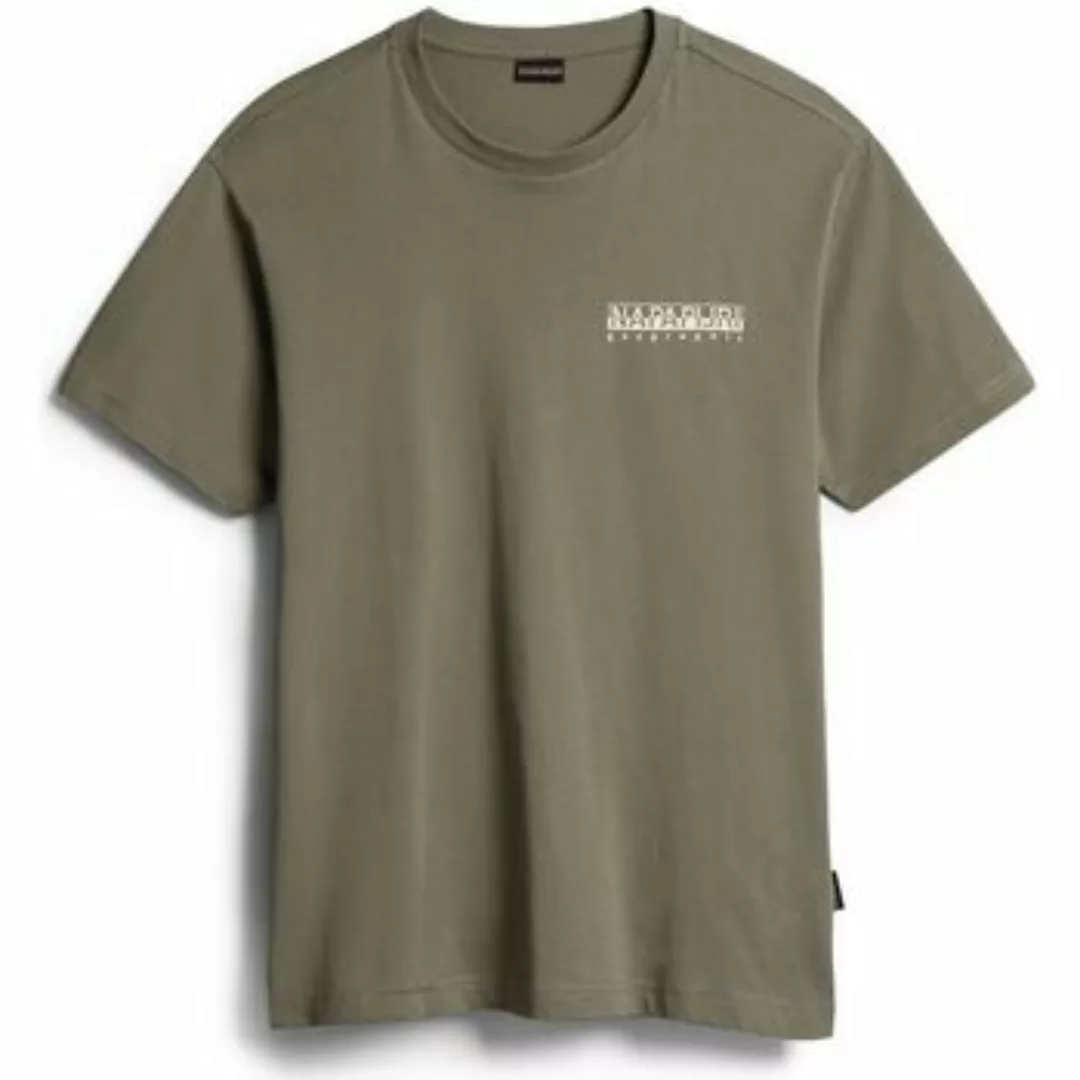 Napapijri  T-Shirts & Poloshirts S-BOLIVAR NP0A4H28-FG4 GREEN günstig online kaufen