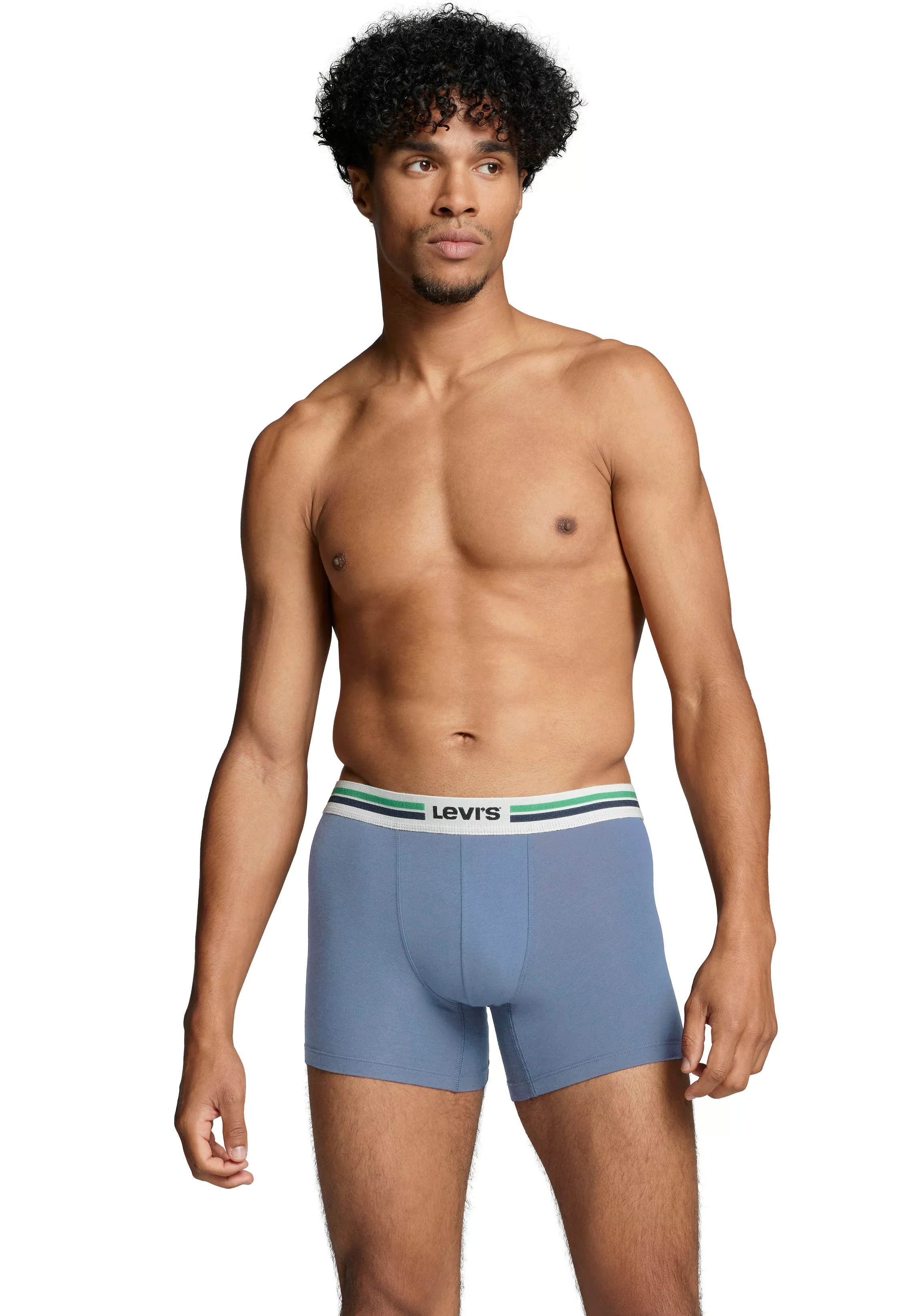 Levi's® Langer Boxer, (Packung, 2er-Pack), mit Logo-Webbund günstig online kaufen