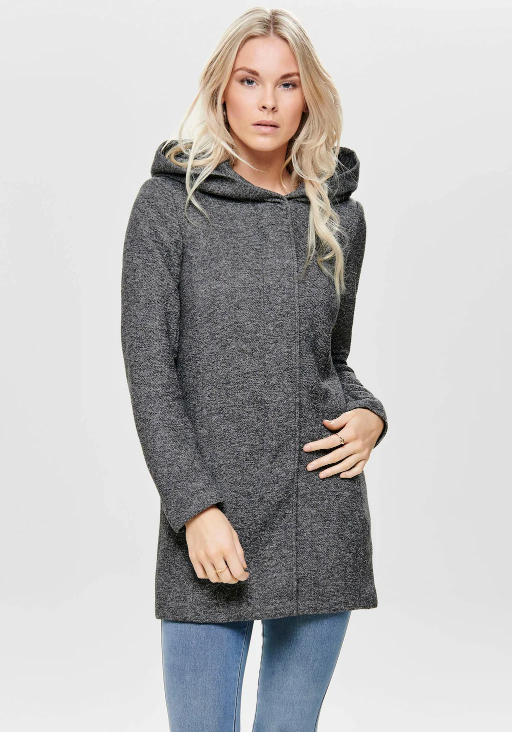 ONLY Kurzmantel "ONLSEDONA LIGHT COAT OTW NOOS", verdeckte Knopfleiste günstig online kaufen