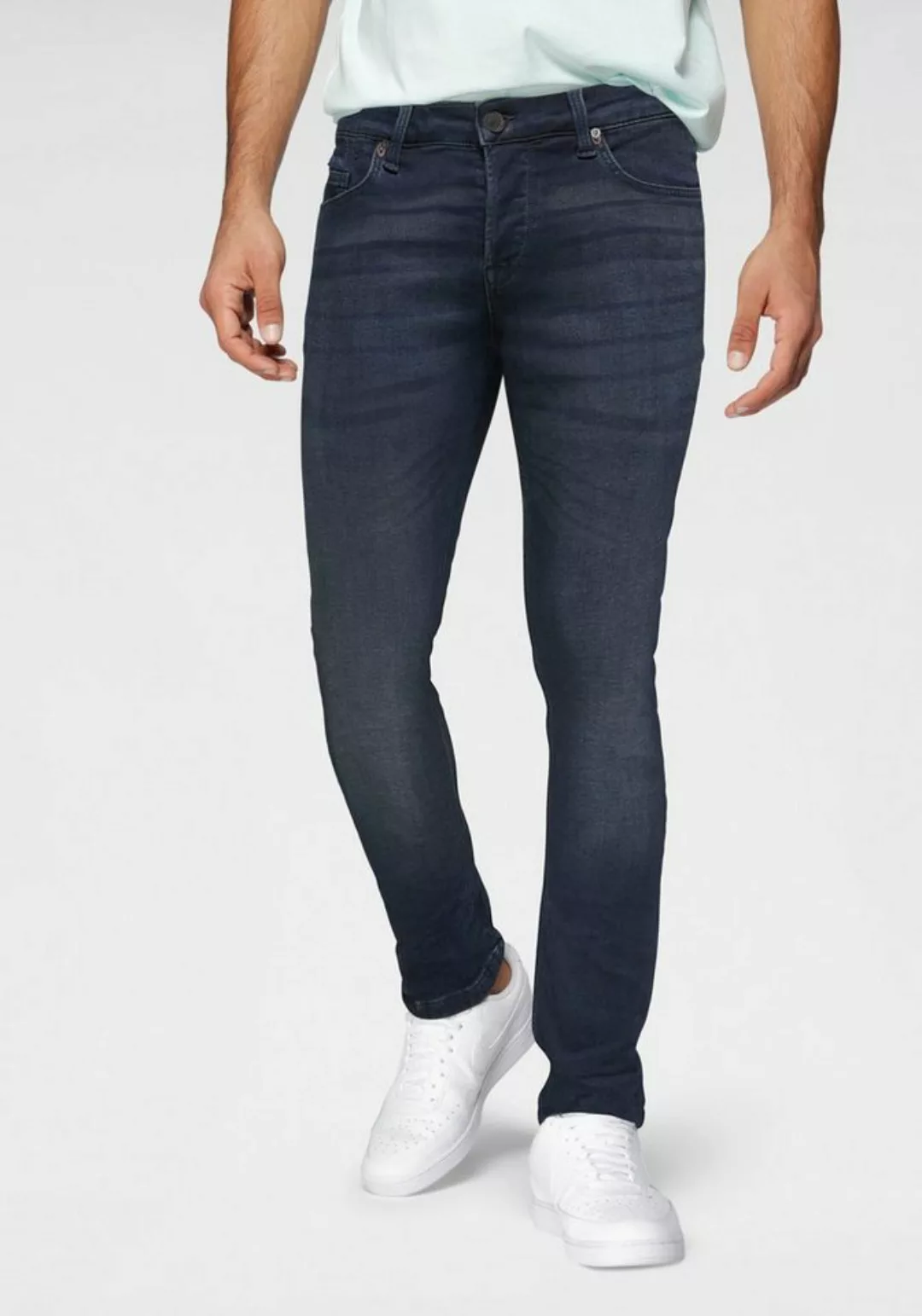 Only & Sons Herren Jeans ONSLOOM DARK BLUE SWEAT PK 3631 - Slim Fit - Blau günstig online kaufen