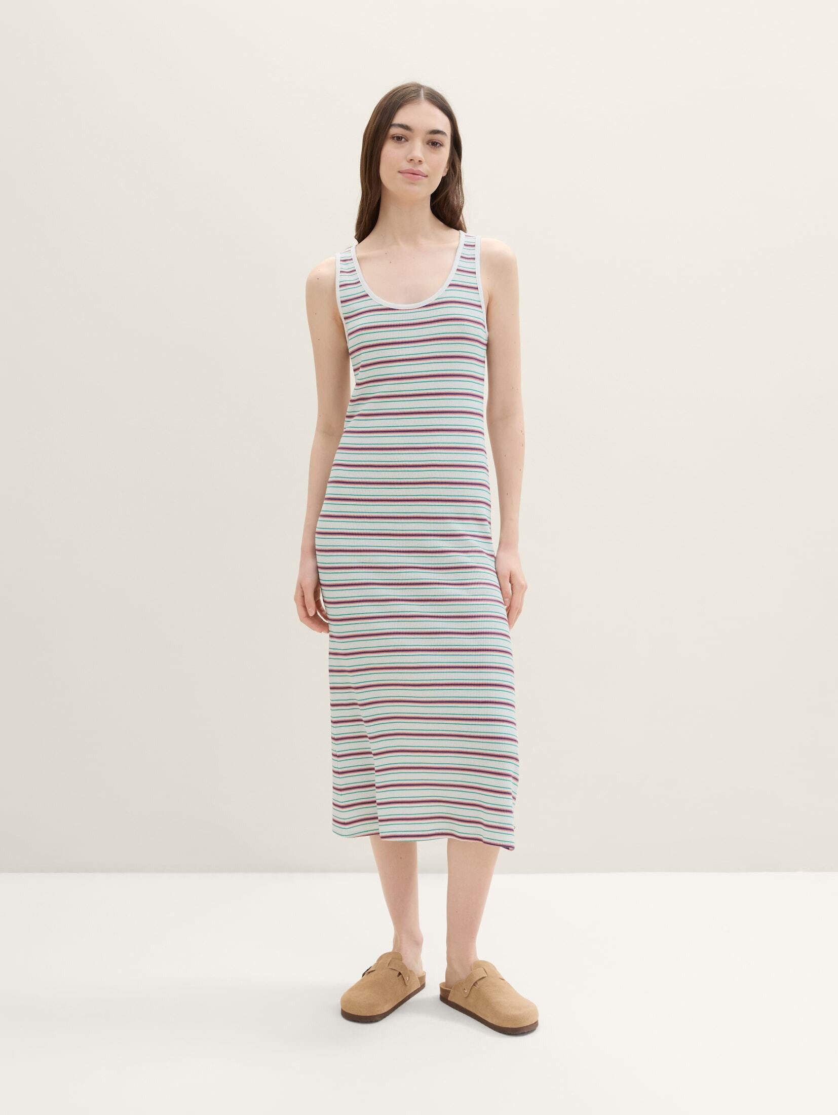 TOM TAILOR Denim Sommerkleid Midikleid mit günstig online kaufen