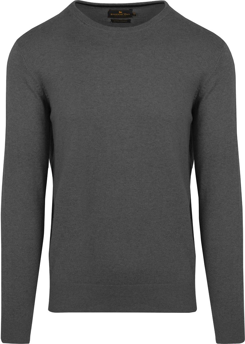 Steppin' Out Pullover Cotton Cashmere Anthrazit - Größe L günstig online kaufen