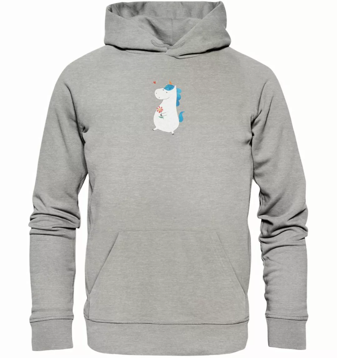 Mr. & Mrs. Panda Hoodie Größe XXL Einhorn Spaziergang - Heather Grey - Gesc günstig online kaufen