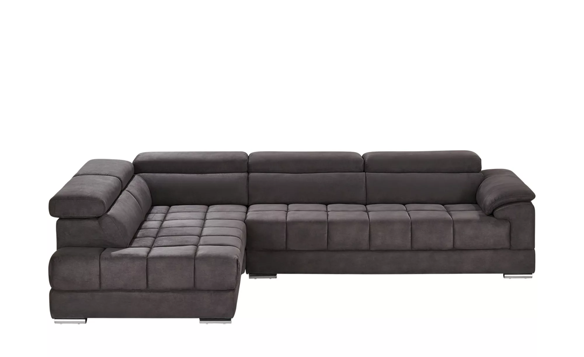 uno Ecksofa Mikrofaser Isabeli ¦ grau ¦ Maße (cm): B: 299 H: 72 T: 212 Pols günstig online kaufen