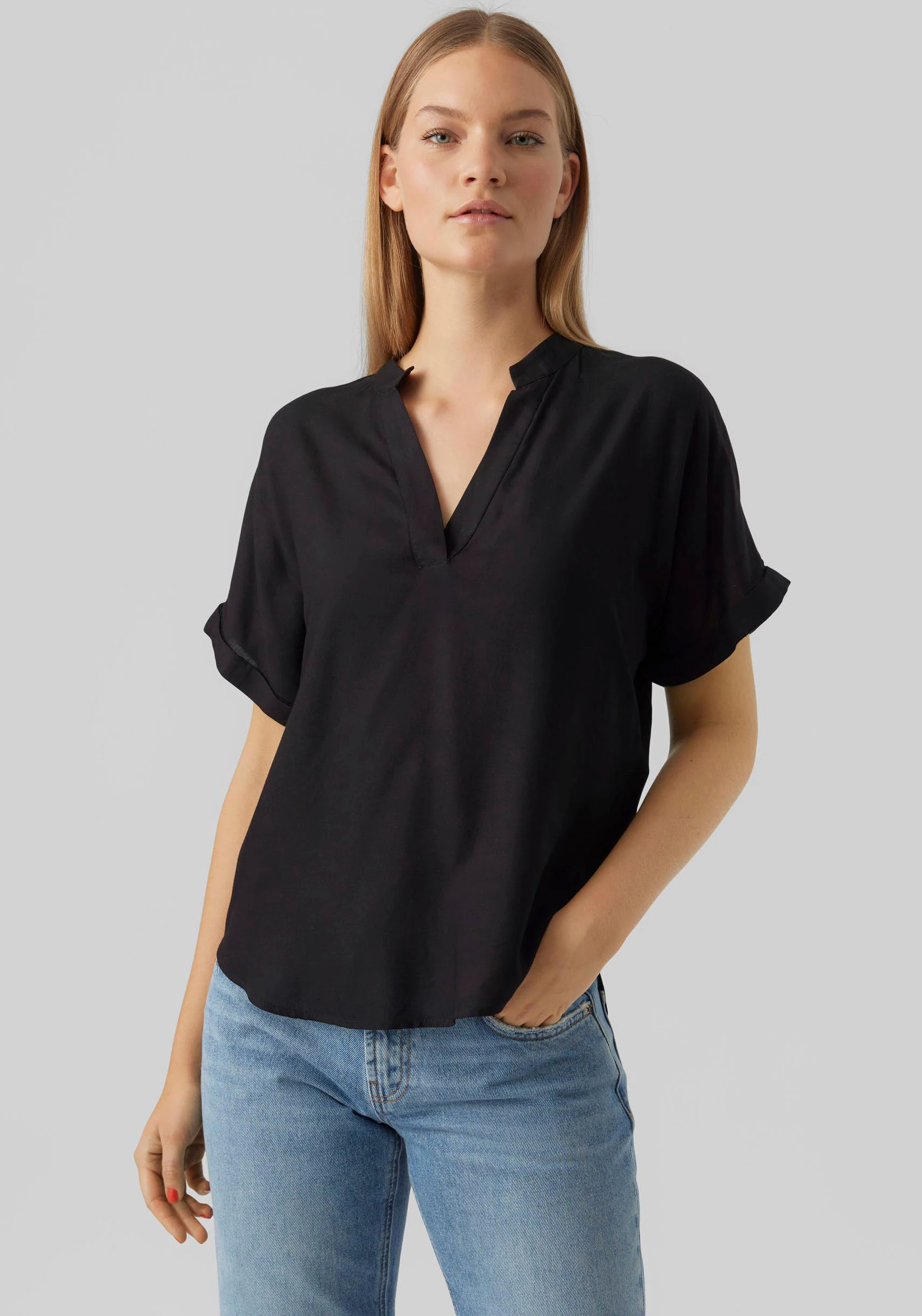 Vero Moda Shirtbluse VMBEAUTY SS TOP GA NOOS günstig online kaufen