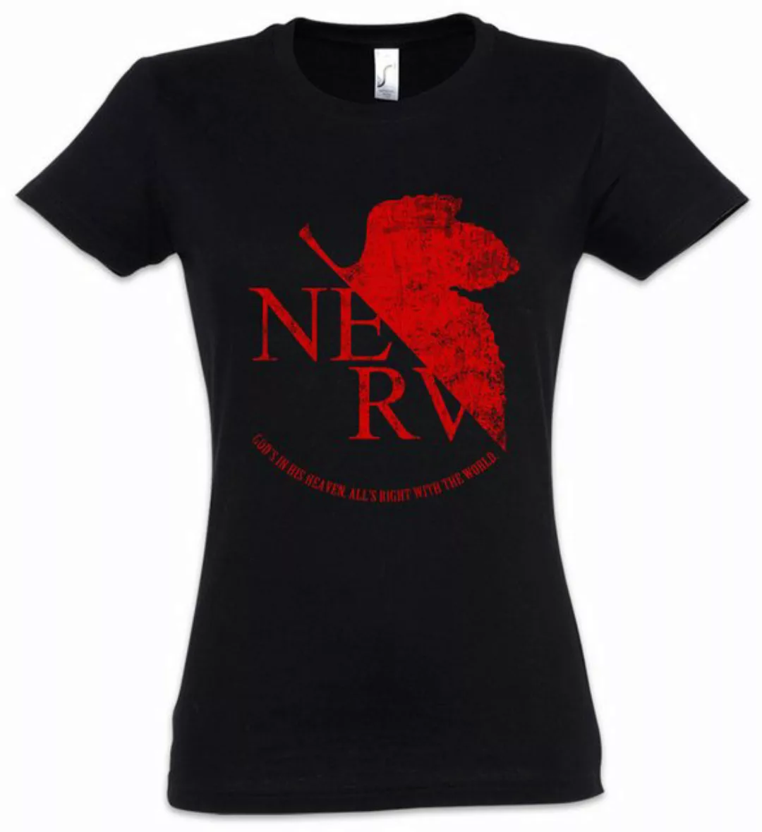 Urban Backwoods Print-Shirt Nerv Damen T-Shirt Gendo Gehirn Organisation Se günstig online kaufen