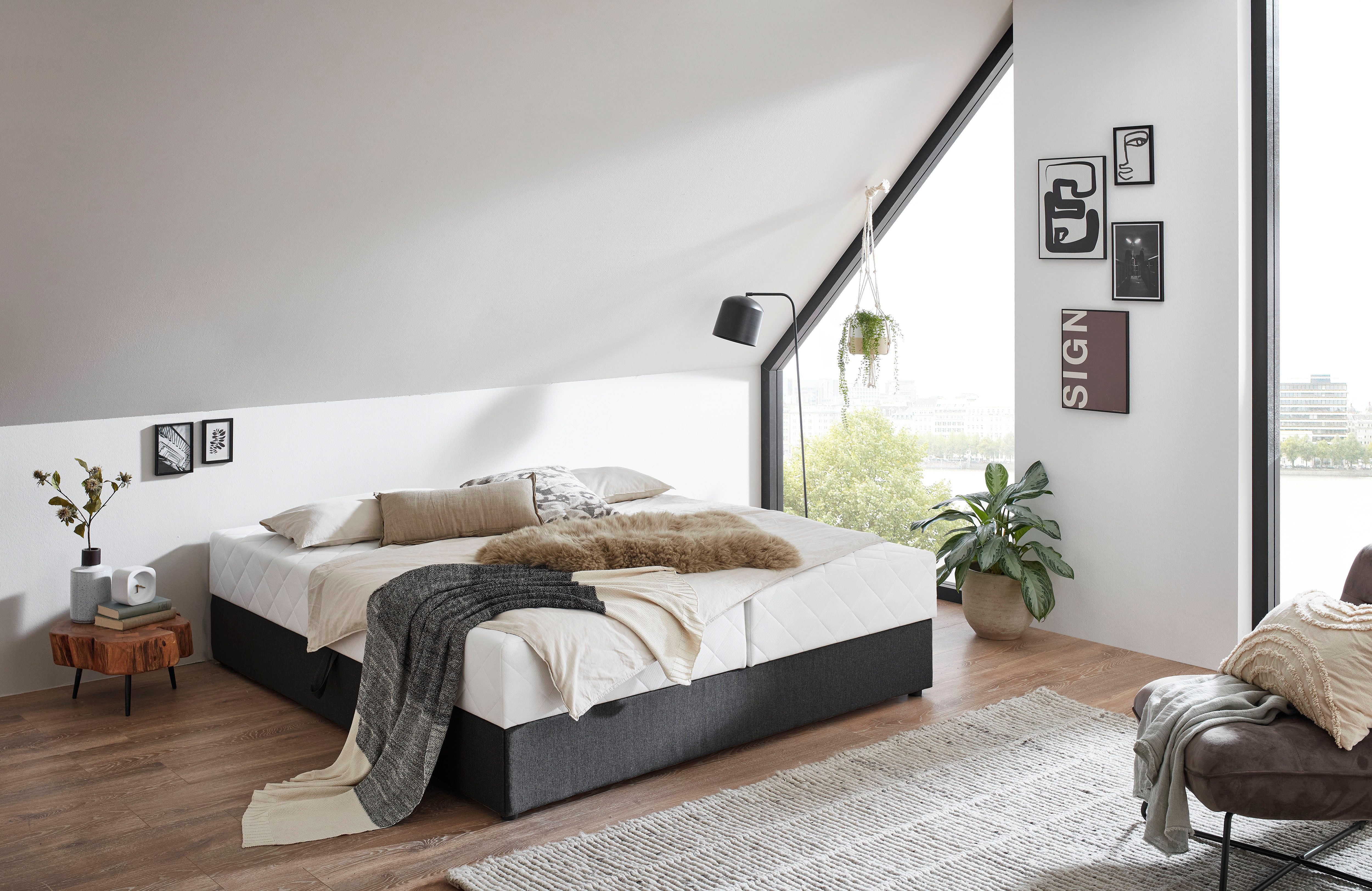 ATLANTIC home collection Boxbett "BELINA", mit Taschenfederkernmatratze und günstig online kaufen