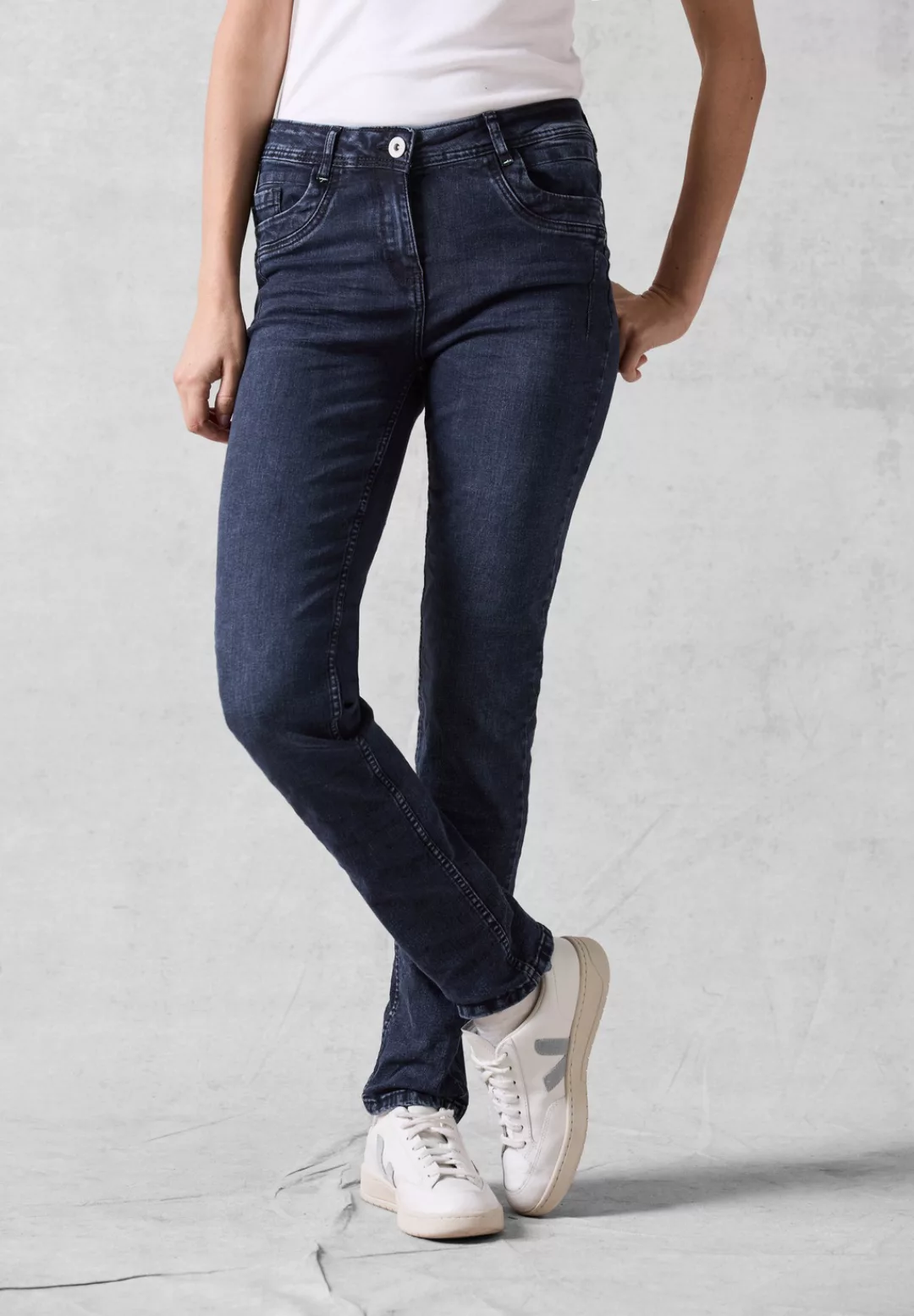 Cecil Slim-fit-Jeans, High Waist günstig online kaufen