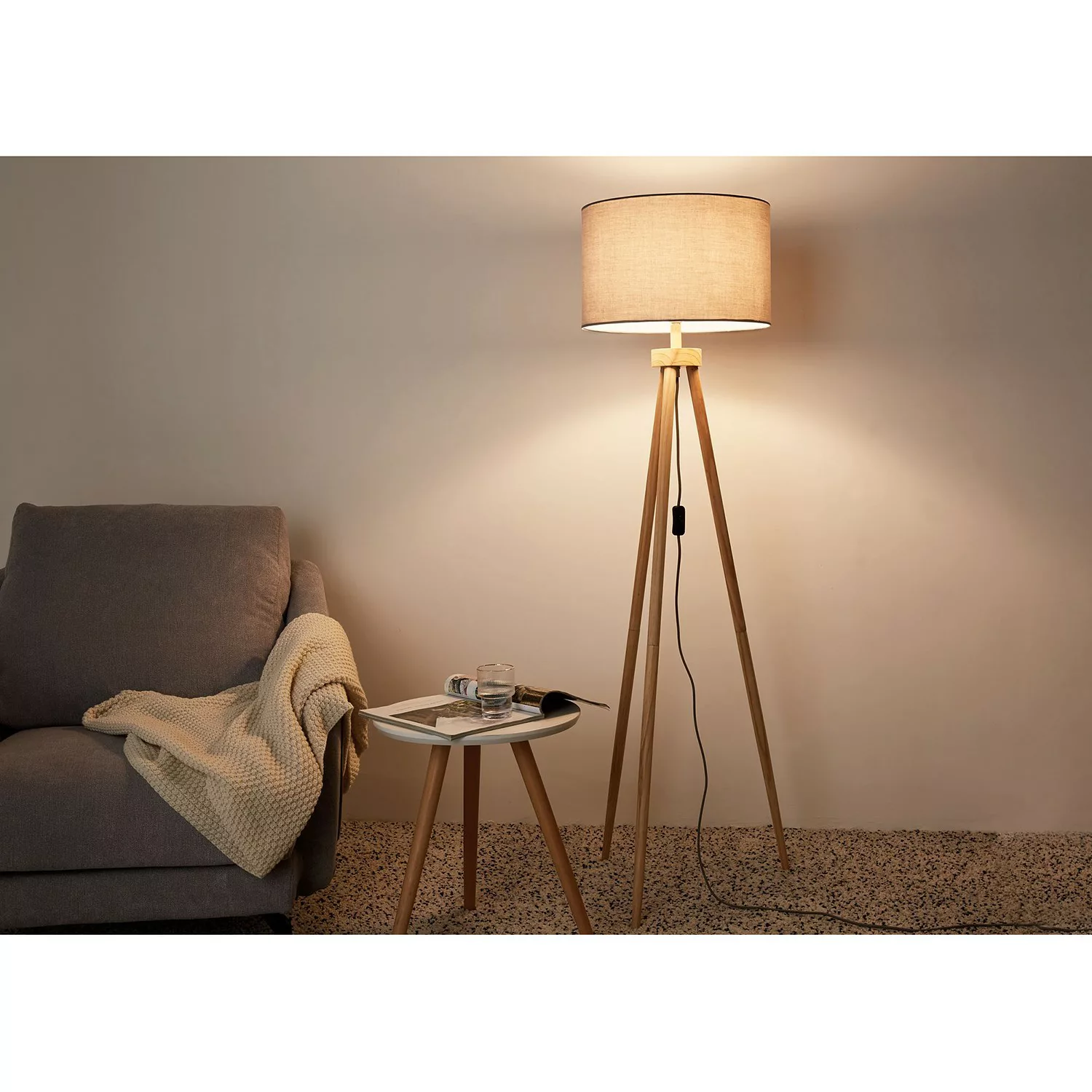 Pauleen Stehlampe »Grand Coziness«, 12 flammig, Leuchtmittel E27   ohne Leu günstig online kaufen