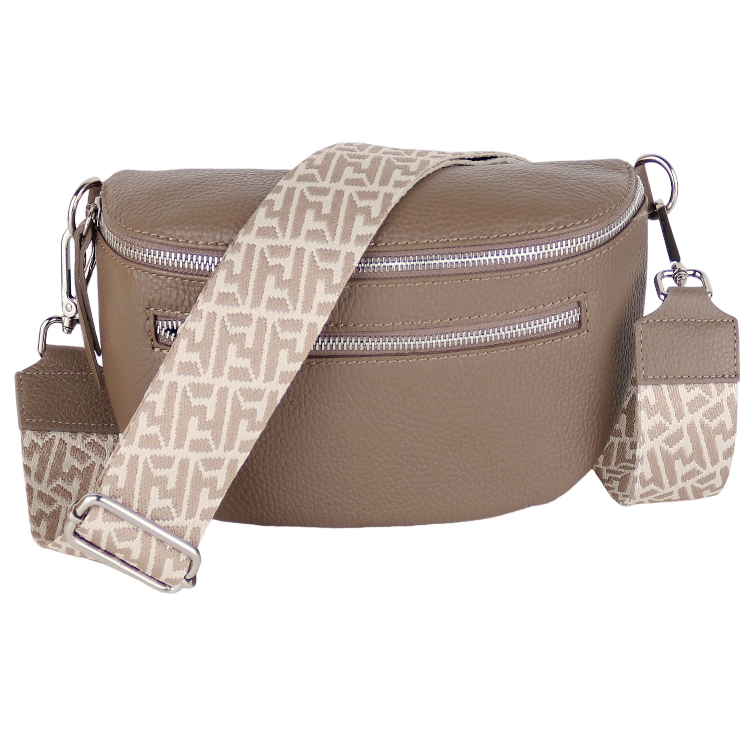 MIRROSI Bauchtasche Damen, Echtleder, Leder, Made günstig online kaufen