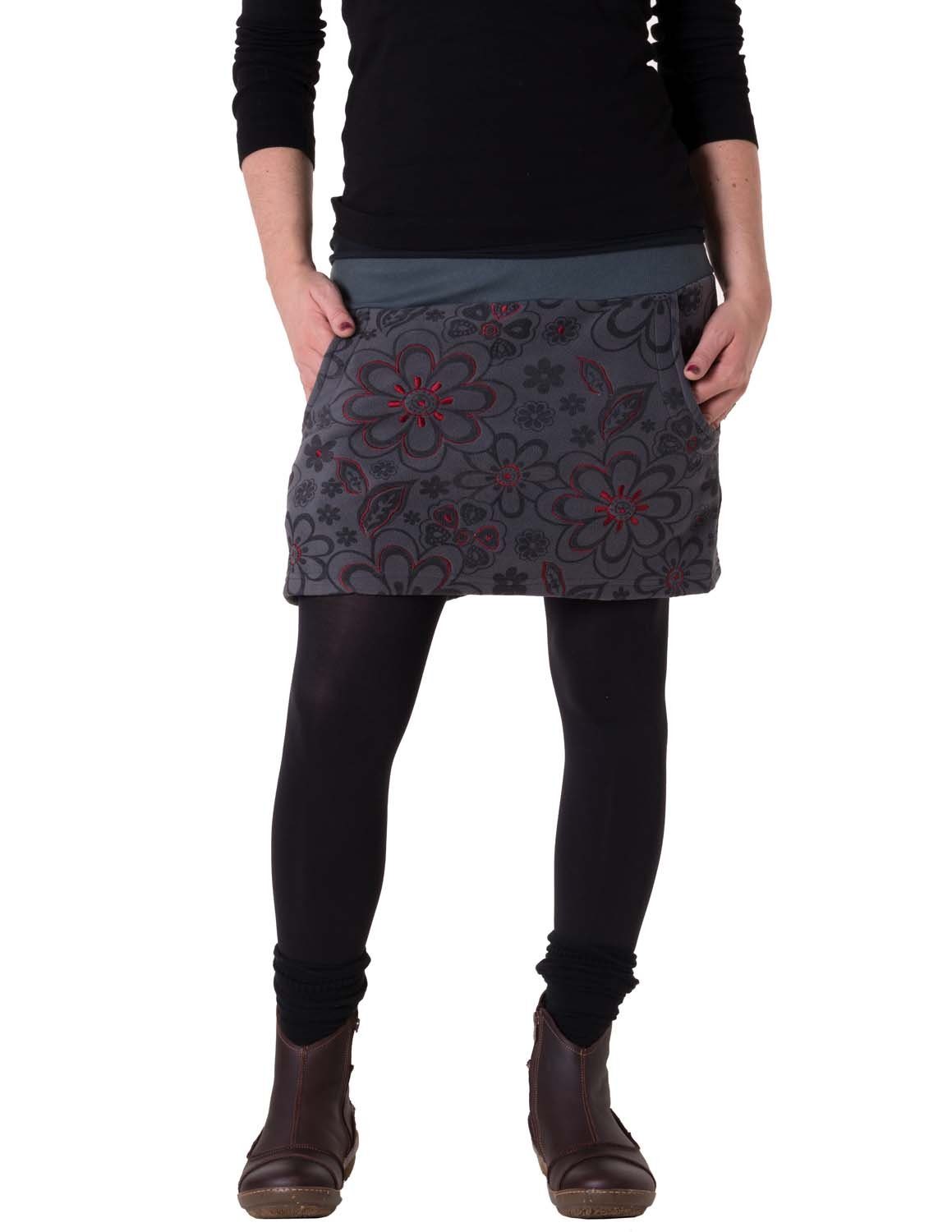 Vishes A-Linien-Rock Vishes Warmer Fleece Rock günstig online kaufen