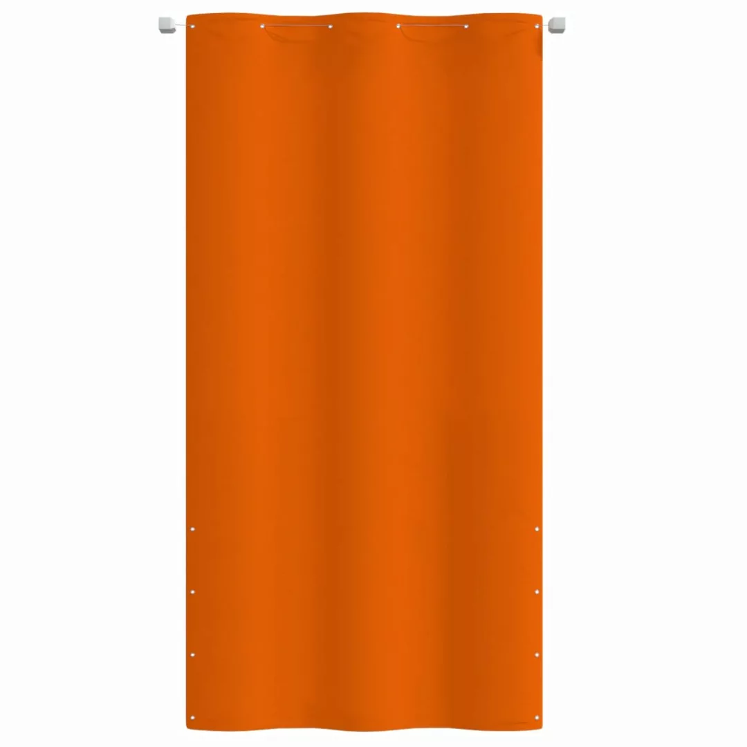 Vidaxl Balkon-sichtschutz Orange 120x240 Cm Oxford-gewebe günstig online kaufen