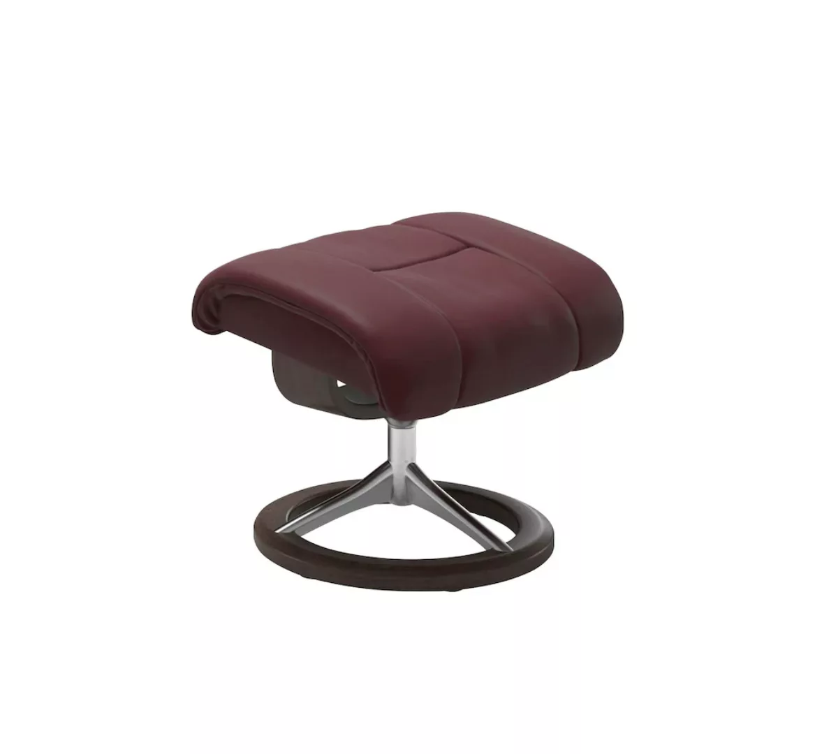 Stressless Fußhocker "Reno", mit Signature Base, Gestell Wenge günstig online kaufen