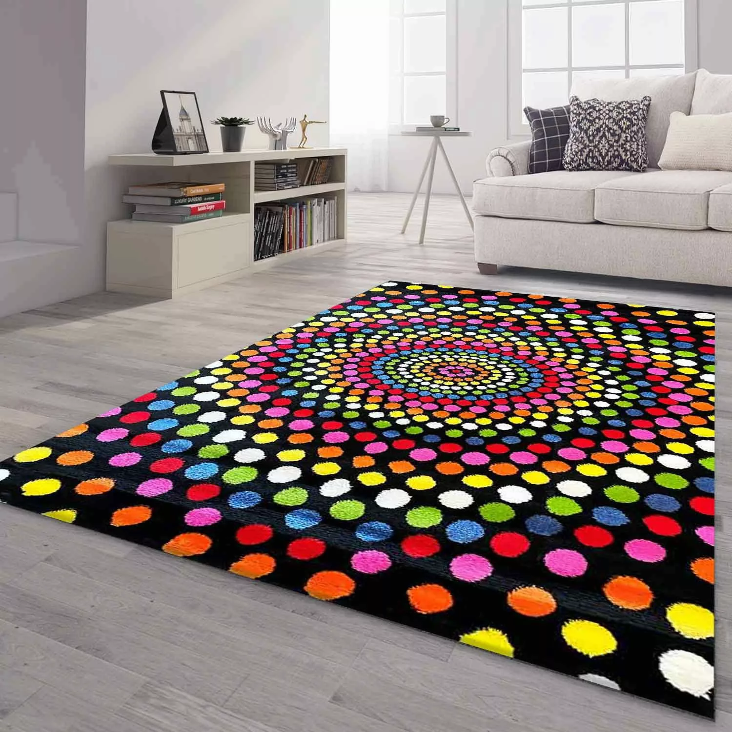 Vimoda Teppich Kurzflor Bunt Teppichwohnzimmer Patchwork günstig online kaufen