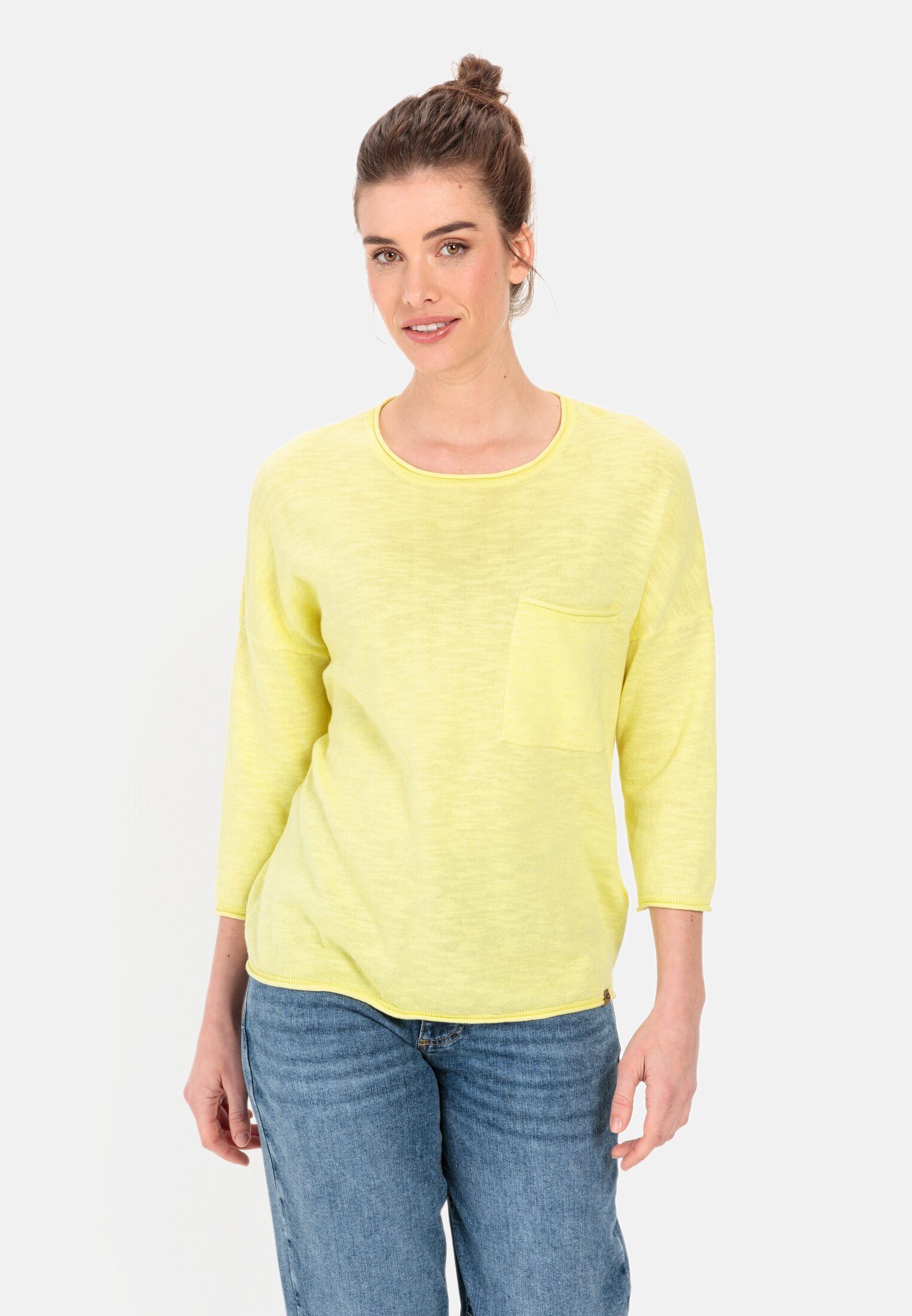 camel active Rundhalspullover im Oversized Fit günstig online kaufen