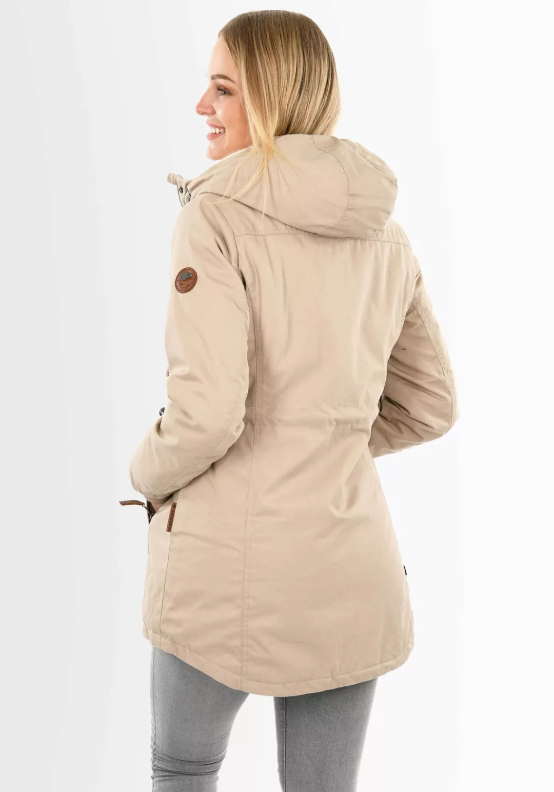 Navahoo Winterjacke "Ireliaa", mit warmen Teddyfell günstig online kaufen