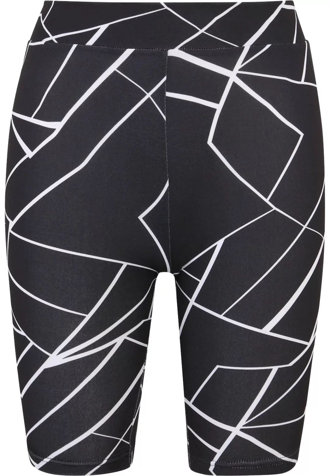 URBAN CLASSICS Stoffhose "Urban Classics Damen Ladies AOP Cycle Shorts 2-Pa günstig online kaufen