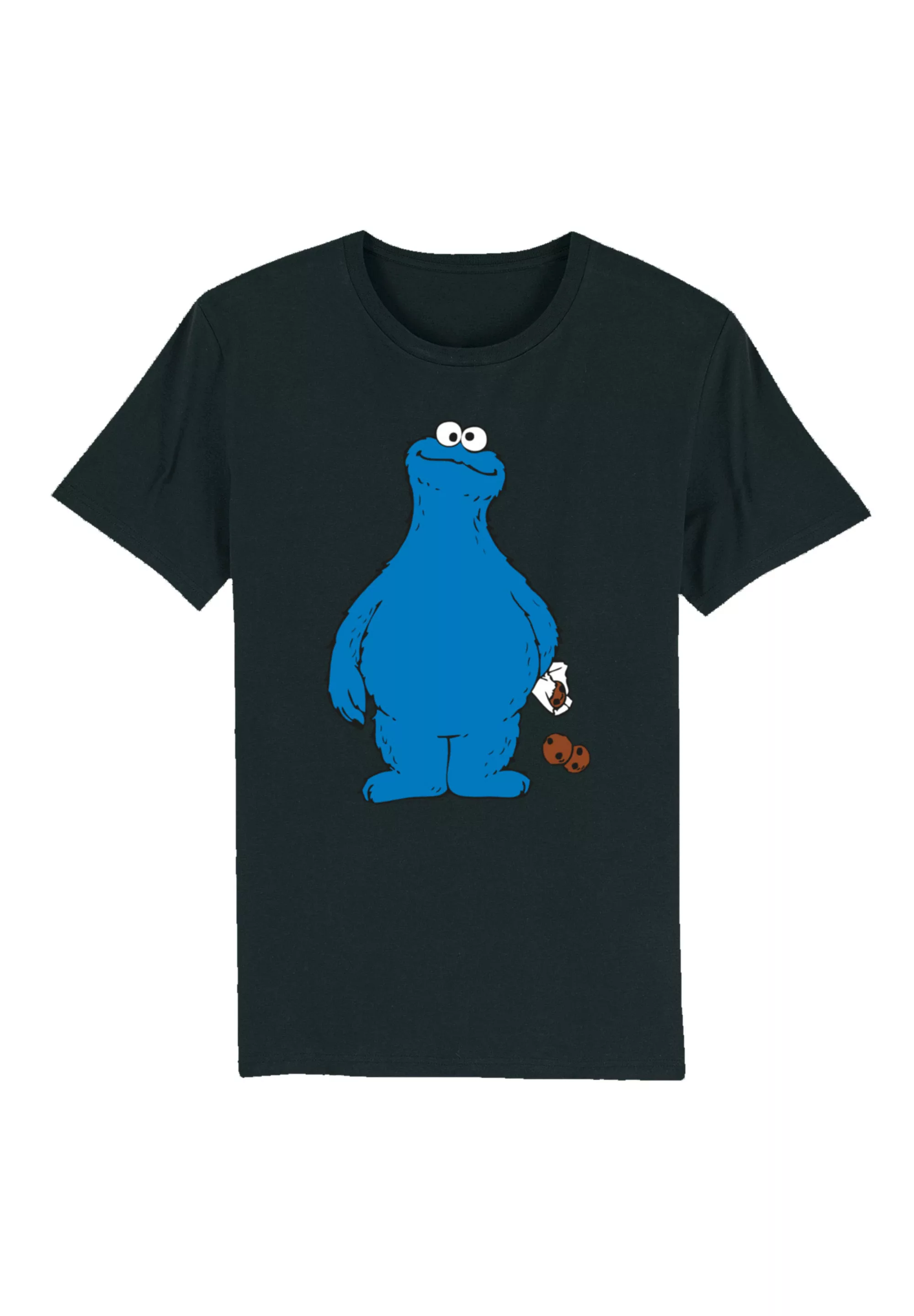 F4NT4STIC T-Shirt "Sesamstraße Cookie Thief", Premium Qualität günstig online kaufen